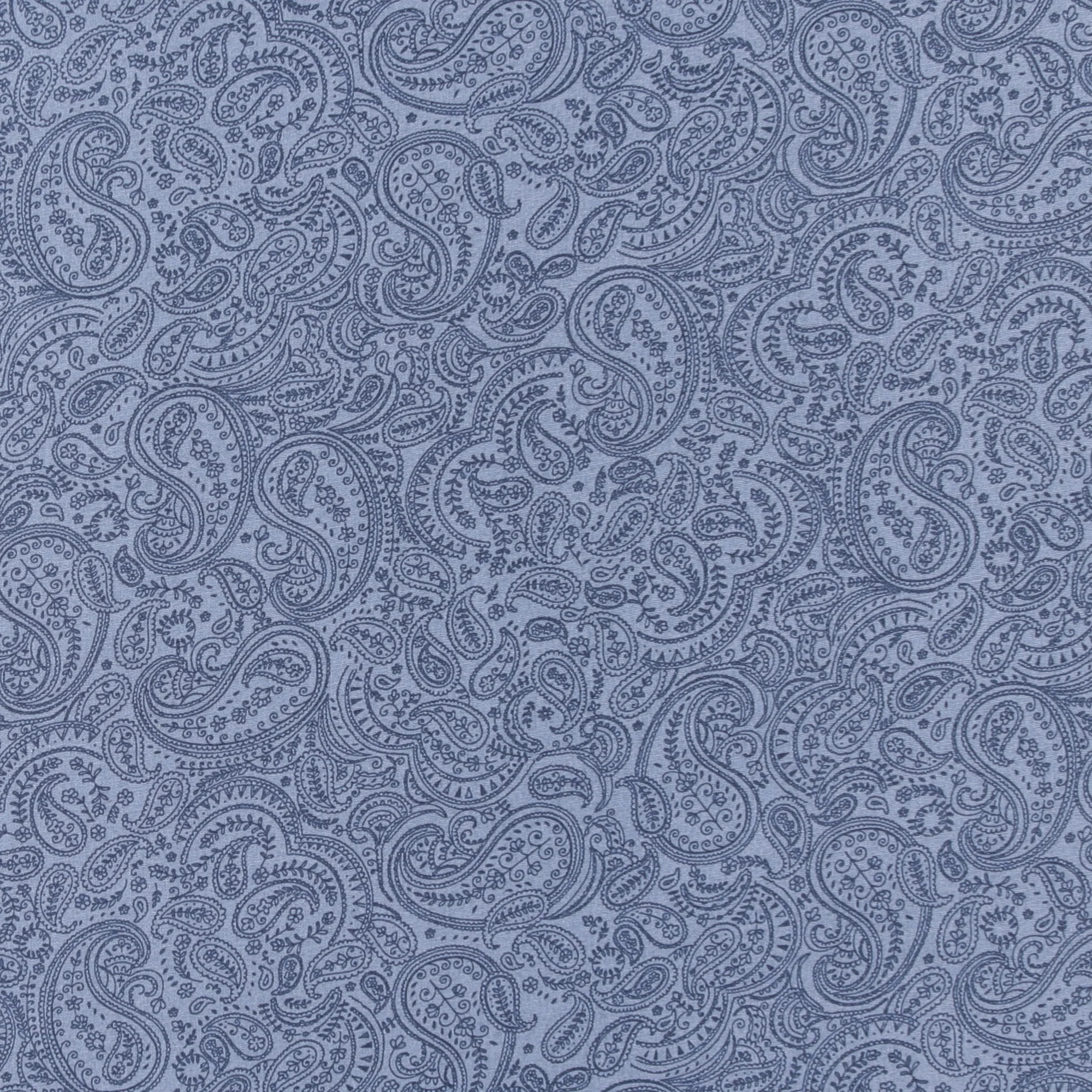 Muted Paisley Blender - 005 - Denim