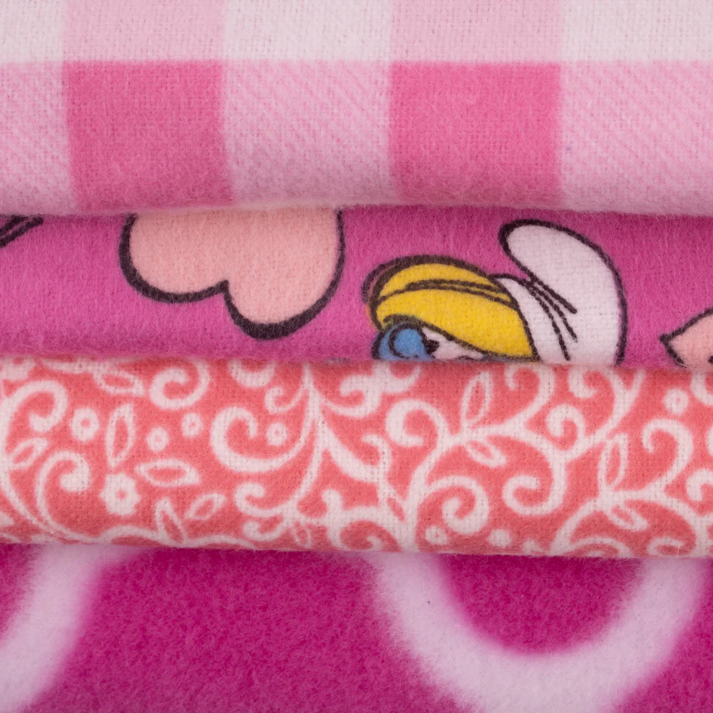 Mystery fabric - Print - Pink