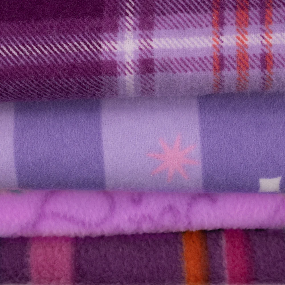 Mystery fabric - Print - Purple