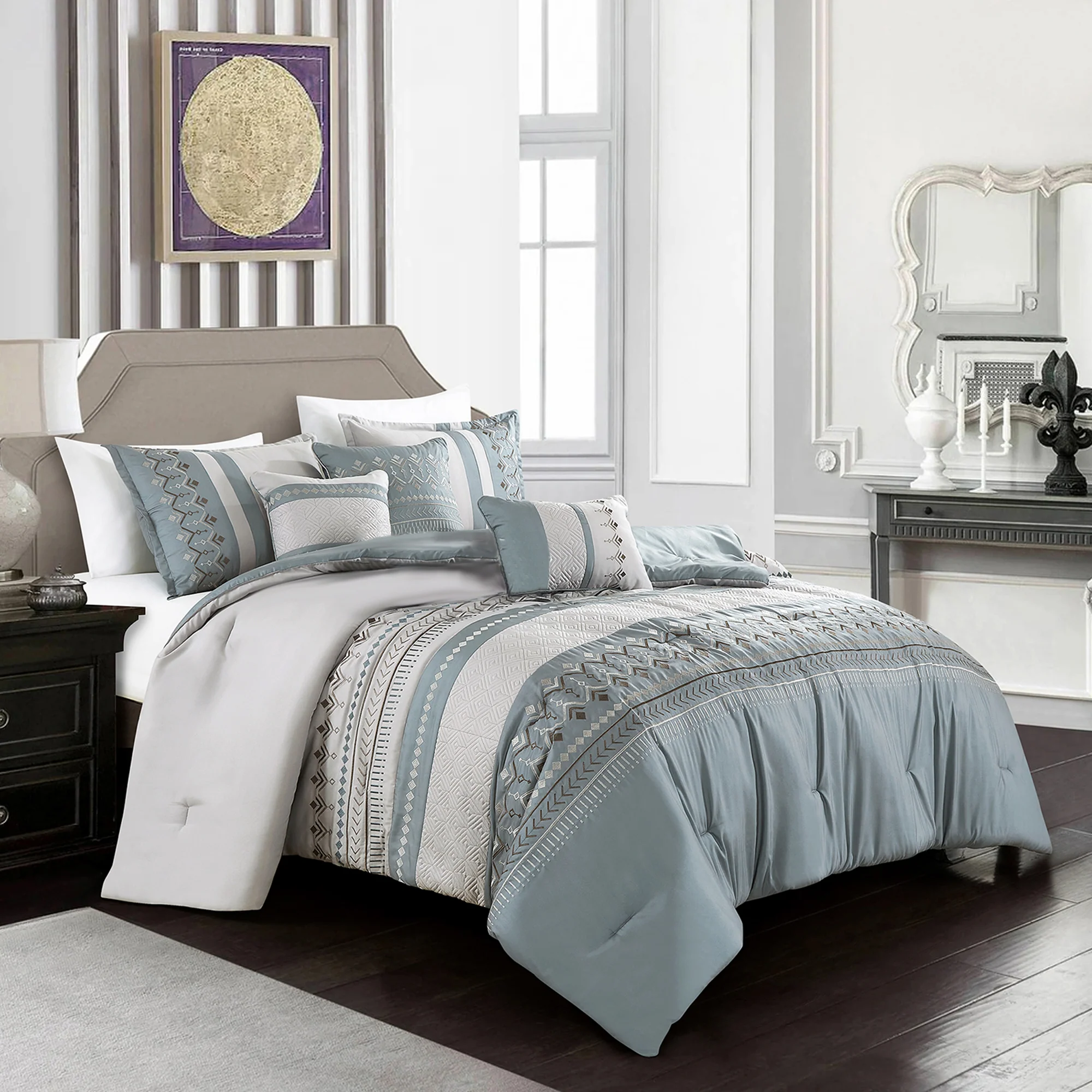 Naples - 6 pcs Comforter set