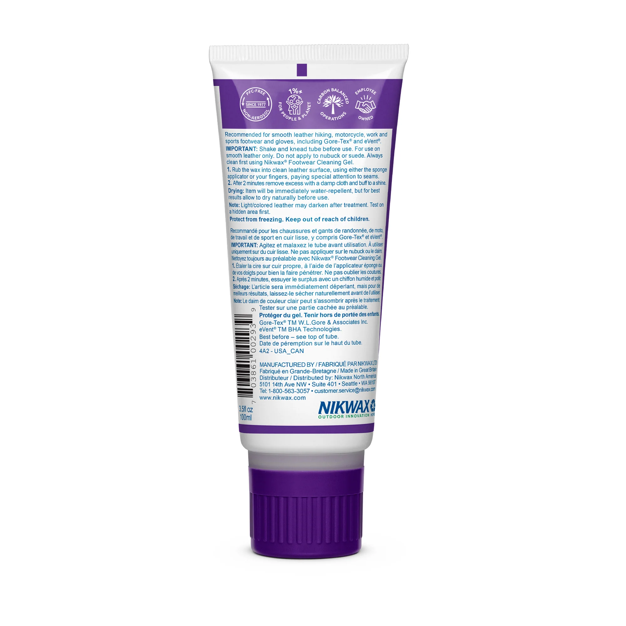 Nikwax - Waterproofing Wax Cream 100 ml - Image 2
