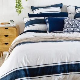 Noosa - 3 pc Duvet cover - Navy