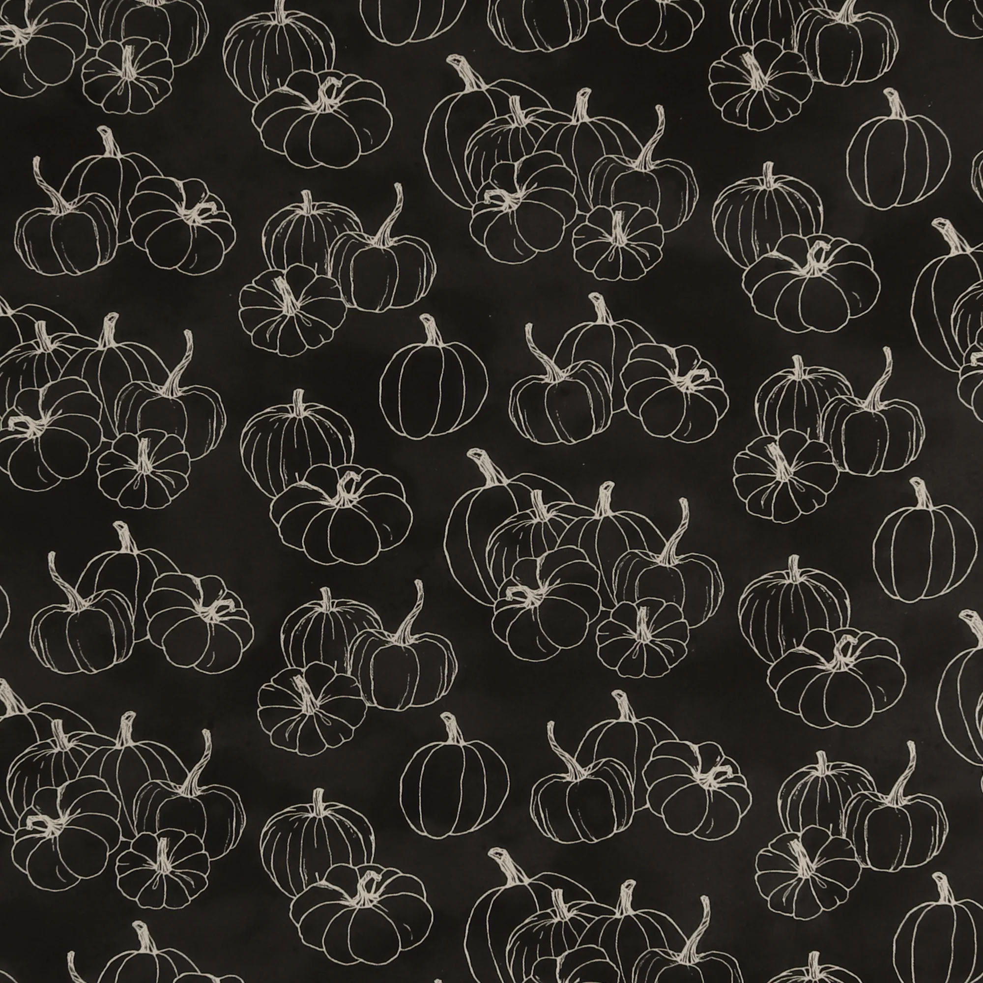 Northcott - Printed Cotton - NIGHT OWL - 002 - Black