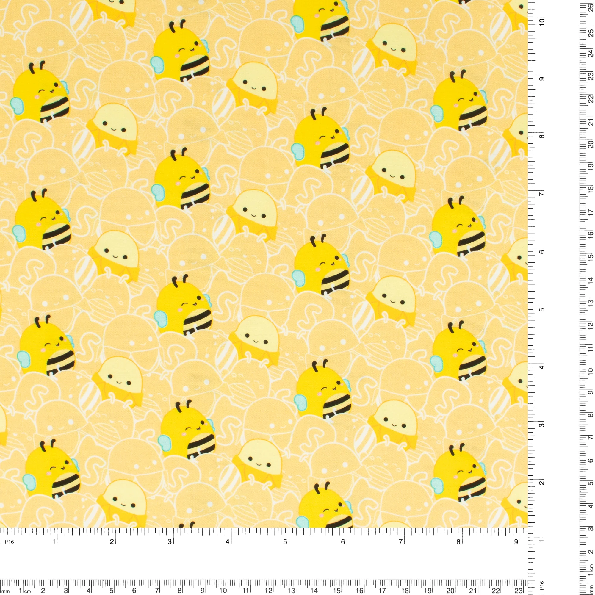 Northcott - Printed Cotton - «SQUISHMALLOWS» - 004 - Yellow - Image 3