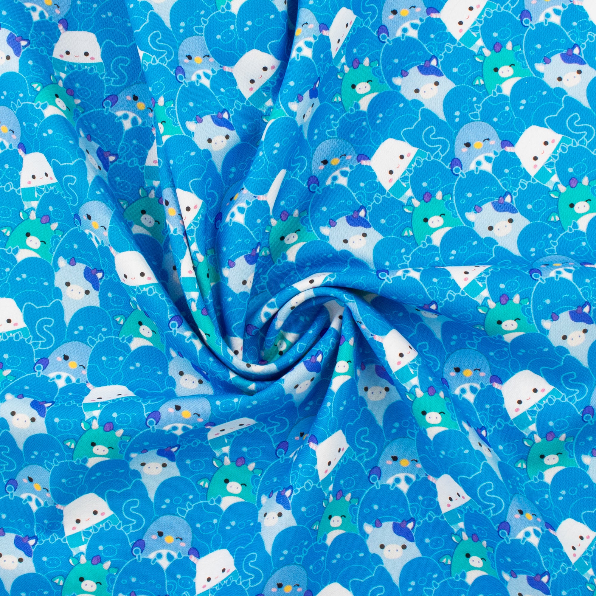 Northcott - Printed Cotton - «SQUISHMALLOWS» - 005 - Turquoise - Image 2