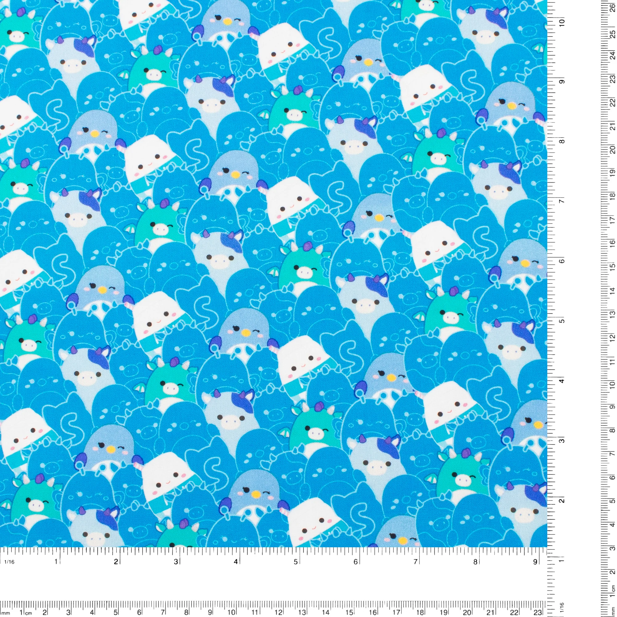 Northcott - Printed Cotton - «SQUISHMALLOWS» - 005 - Turquoise - Image 3
