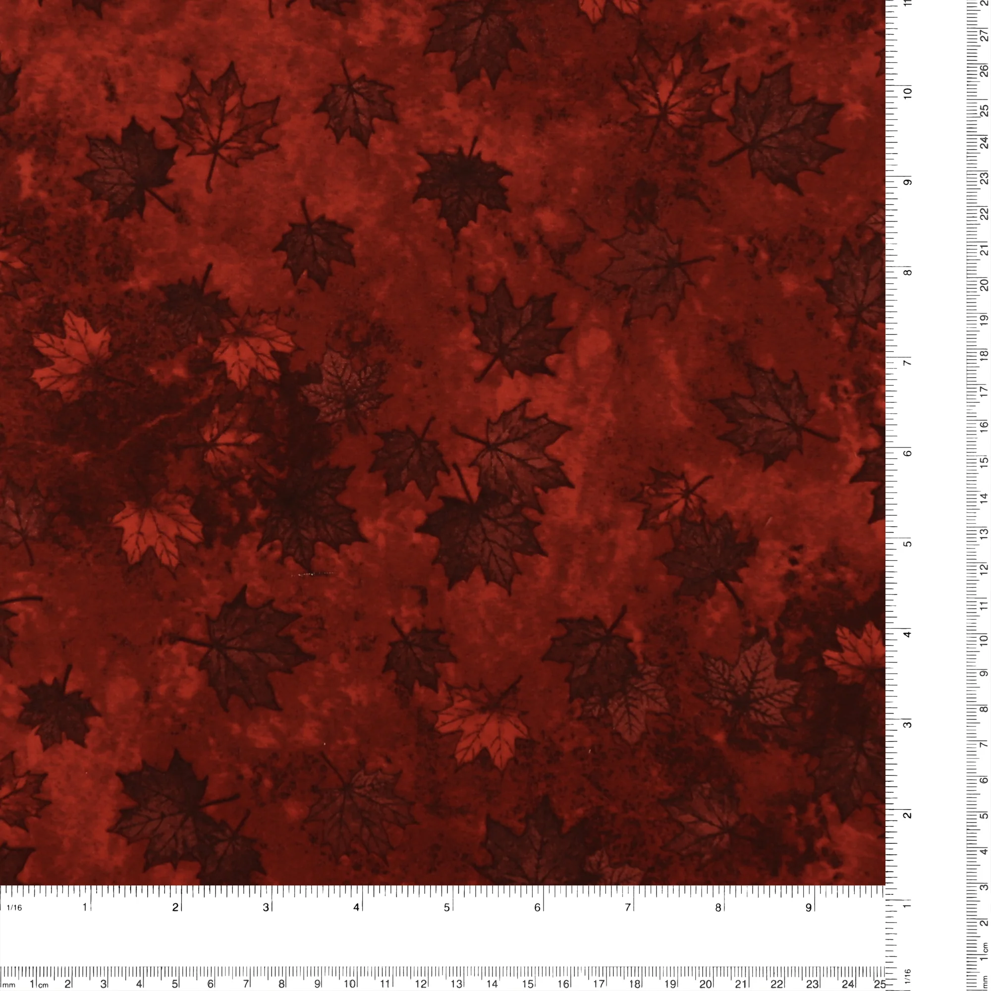Northcott Printed Cotton - STONE HENGE OH CANADA - 032 - Red - Image 3