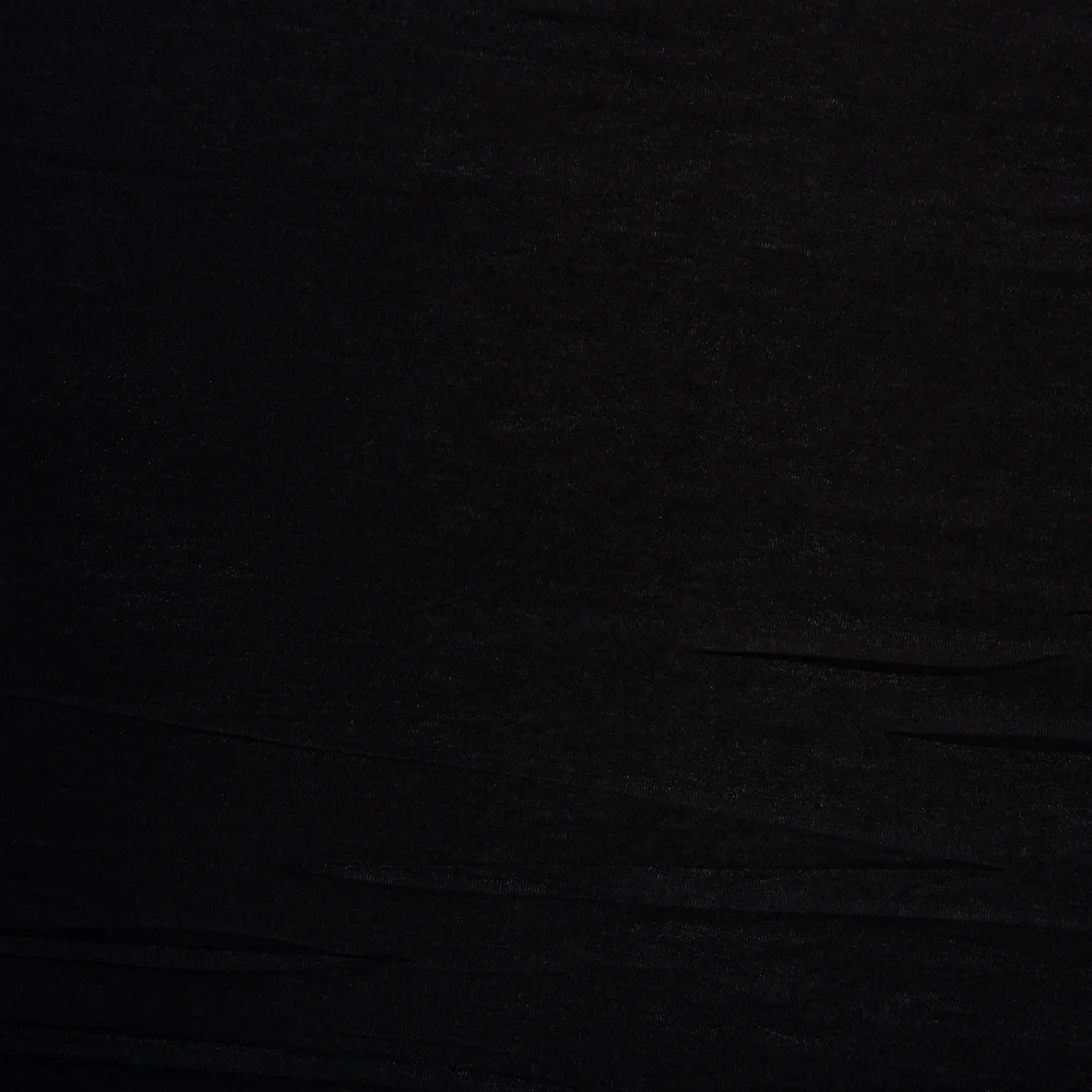 Novelty Black Knit - Solid - Black 10
