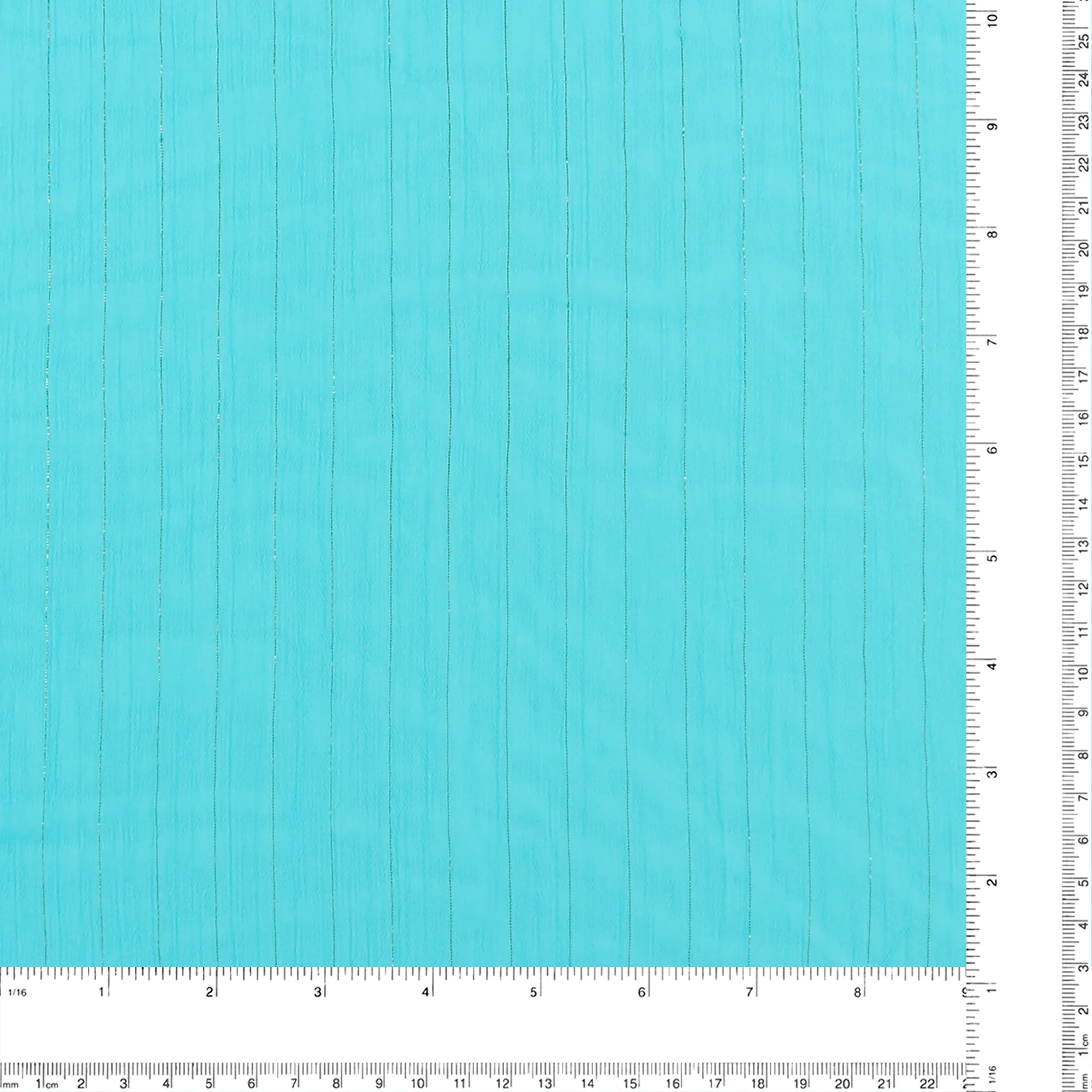 Novelty Chiffon Solid - 218 - Aqua - Image 3