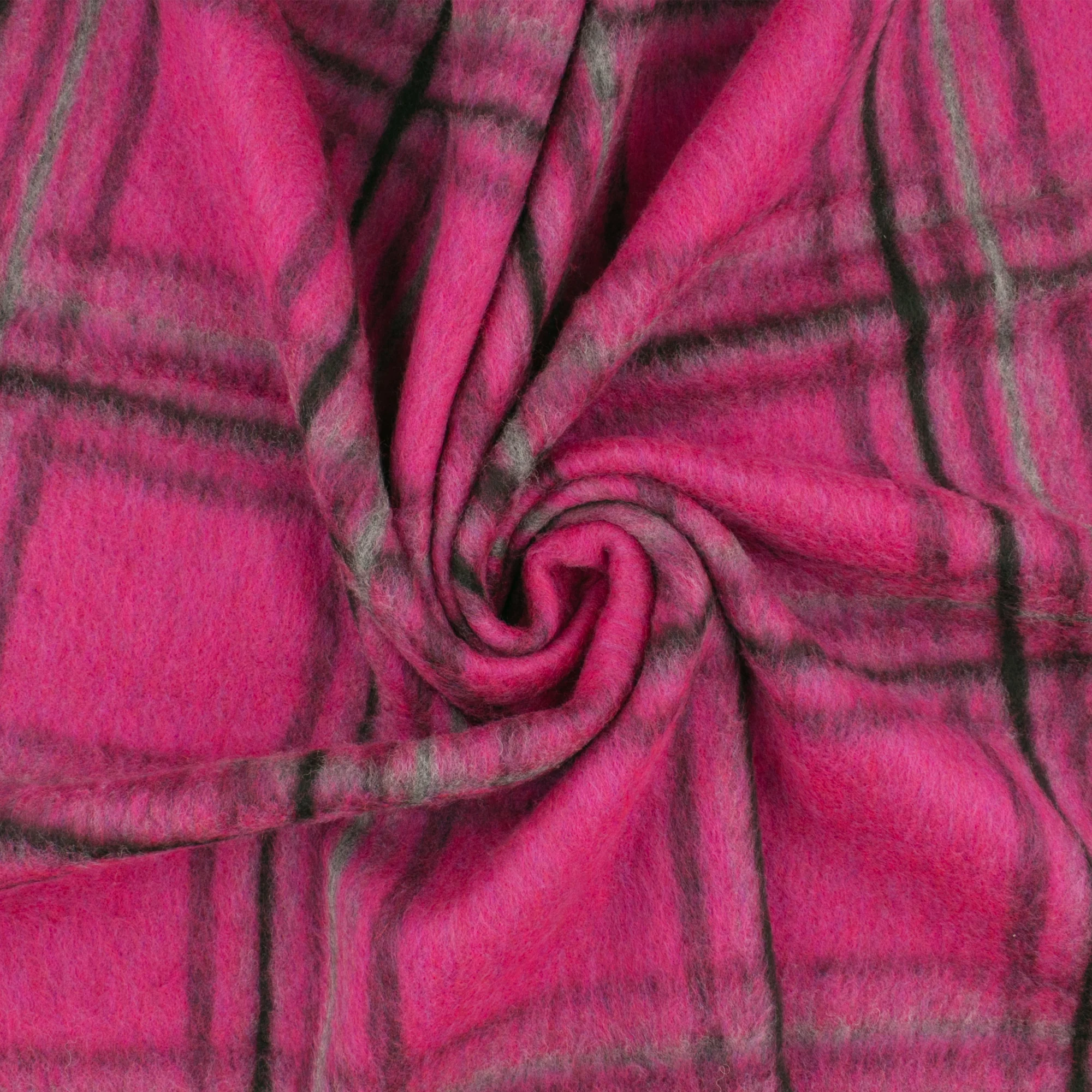 Novelty Coating - NOTTINGHAM - 004 - Magenta - Image 2