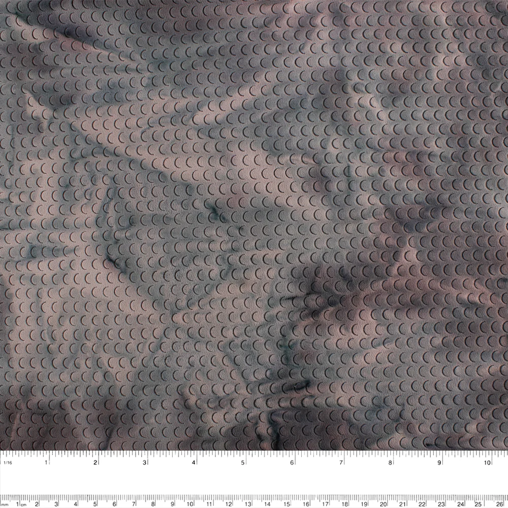 Novelty Fancy Suede - Perforated tie dye - Pink - Image 3