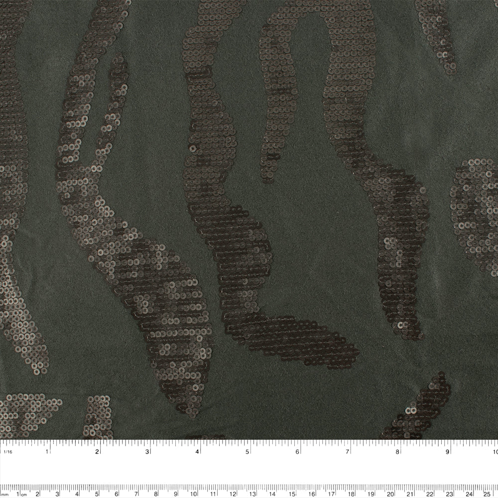 Novelty Fancy Suede - Sparkling - Sage - Image 3