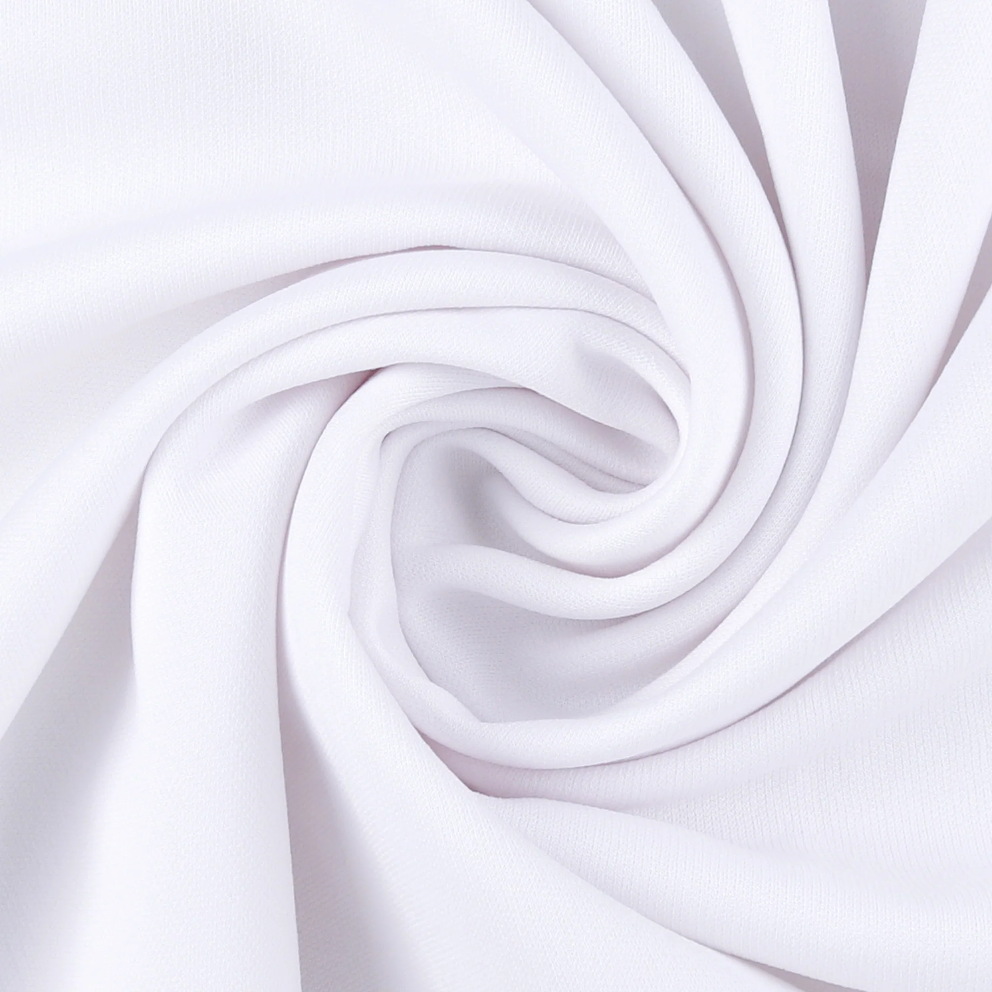 Novelty Knit Solid - 085 - White - Image 2