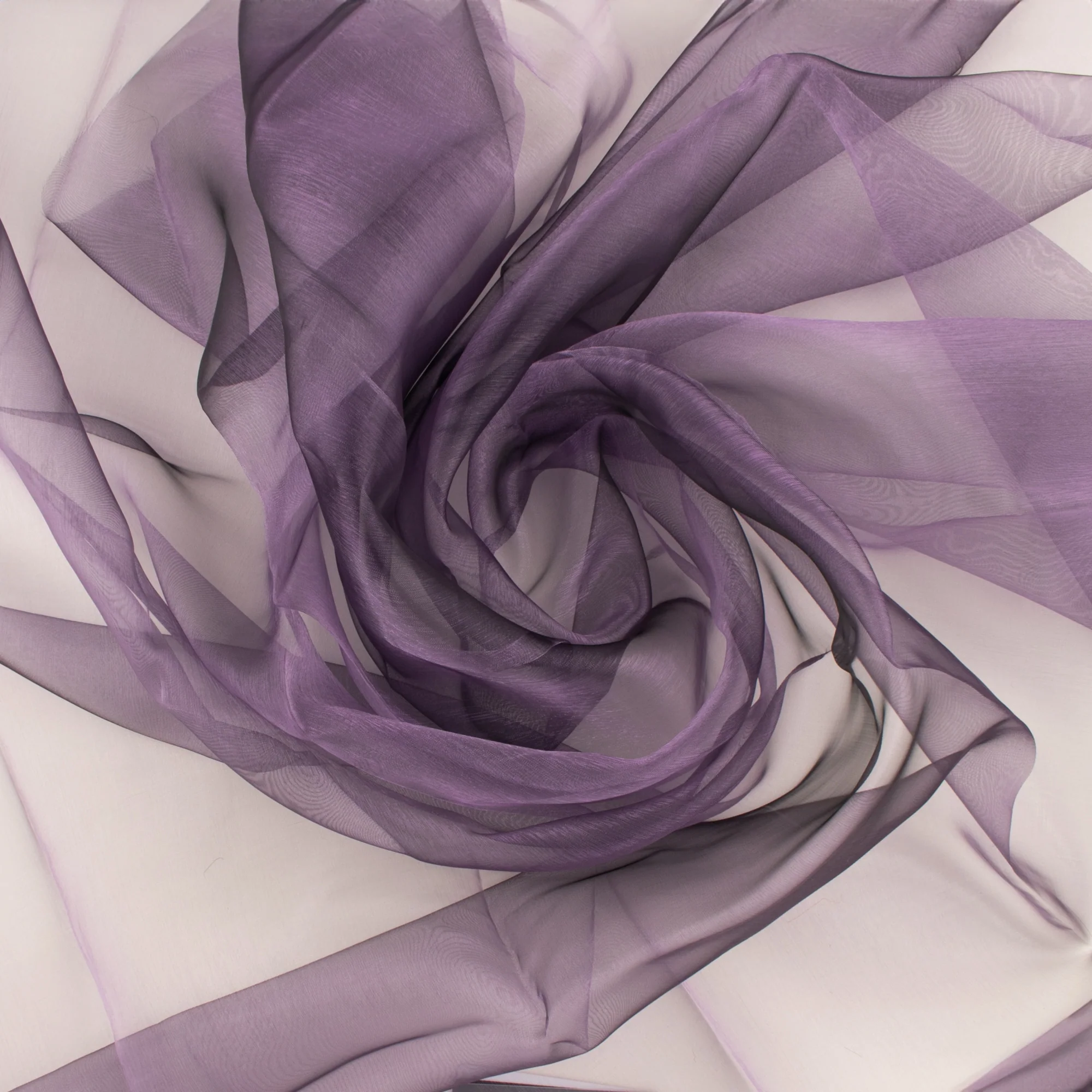 Novelty Organza Solid - 183 - Purple - Image 2