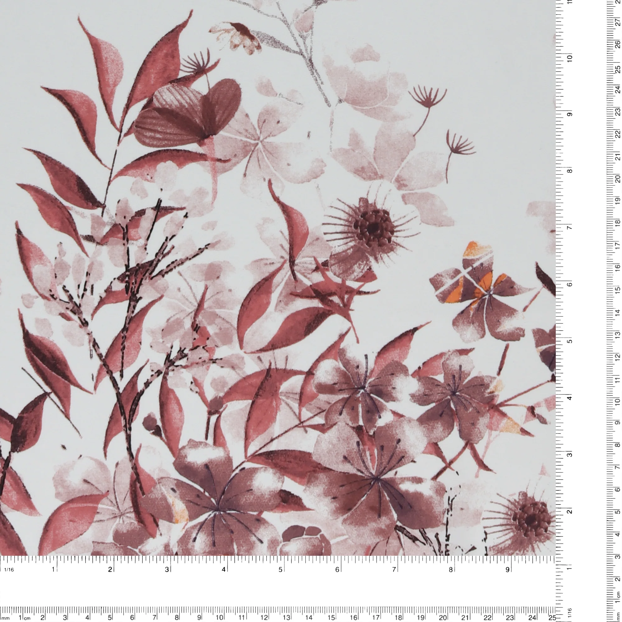 Novelty Polyester Print - 406 - White - Image 3