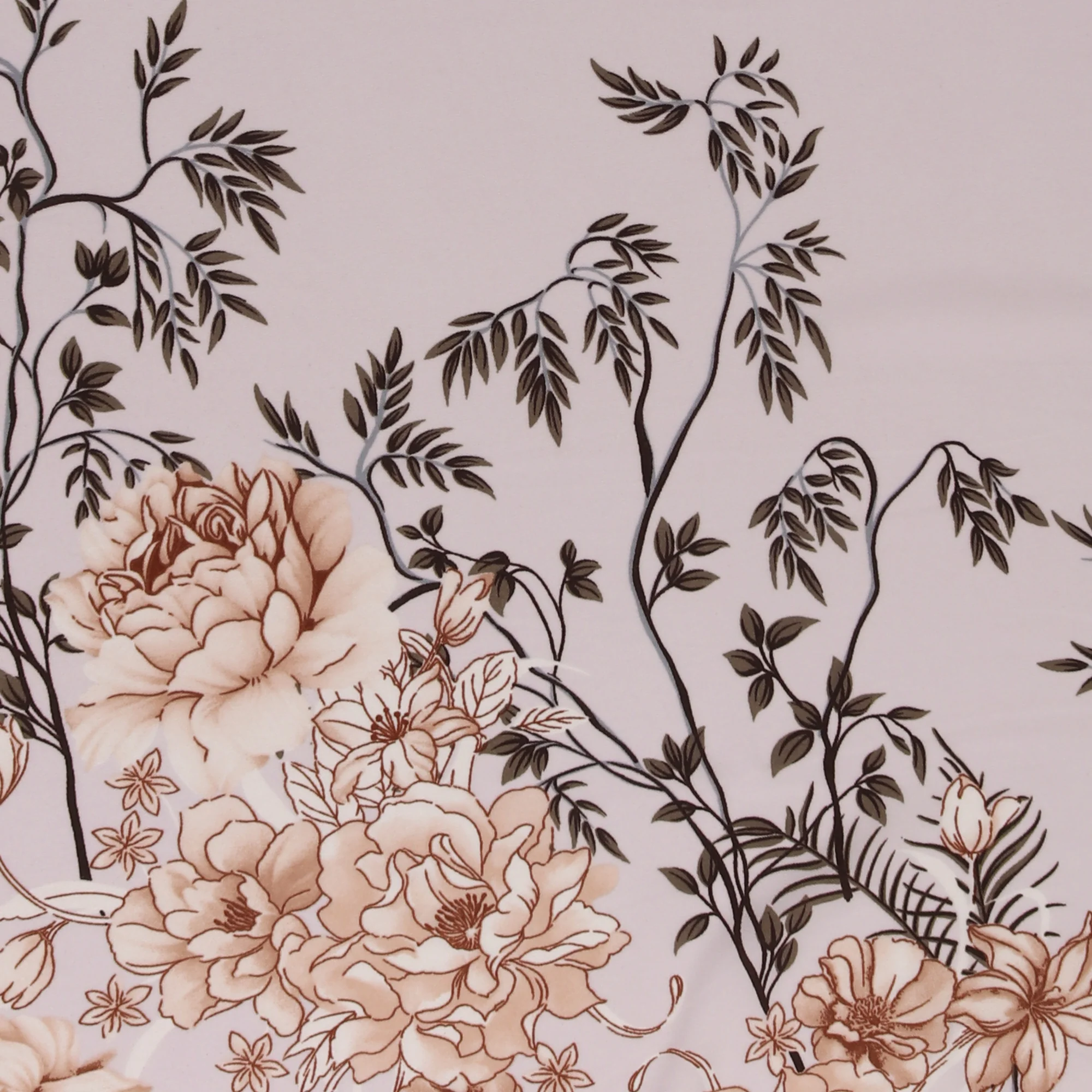 Novelty Polyester Print - 407 - Light Pink