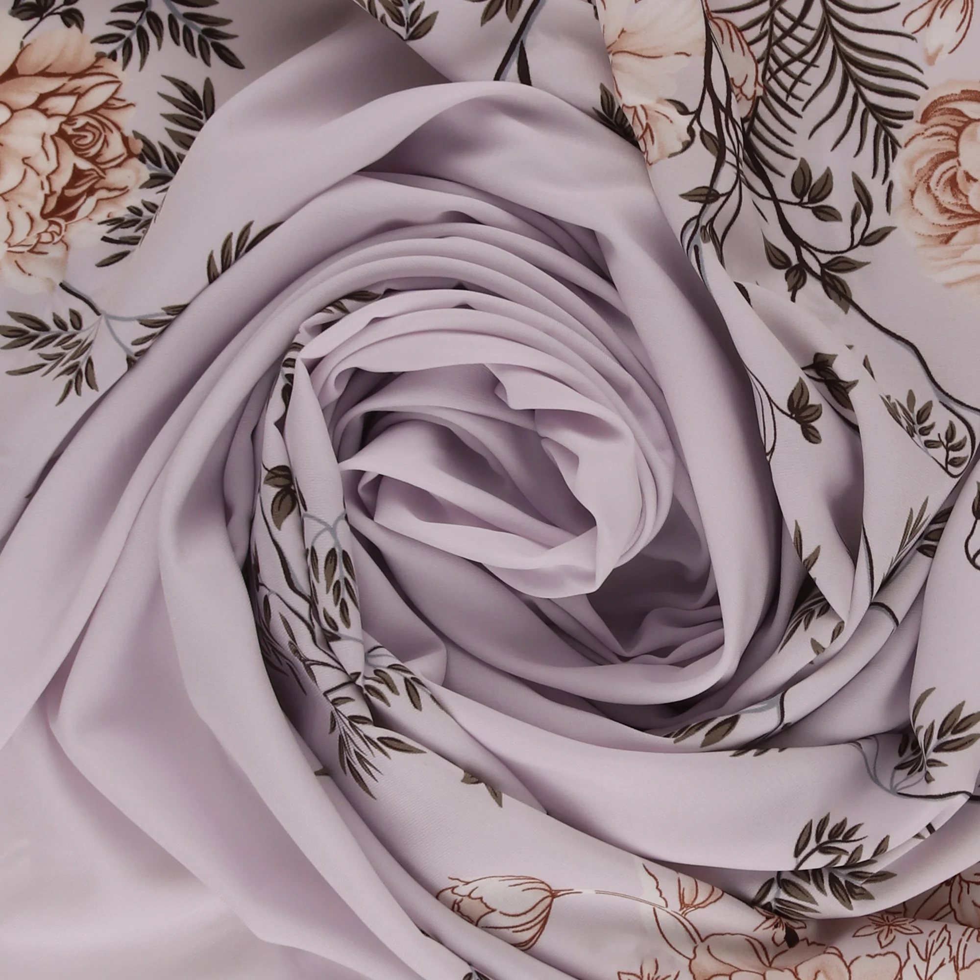Novelty Polyester Print - 407 - Light Pink - Image 2