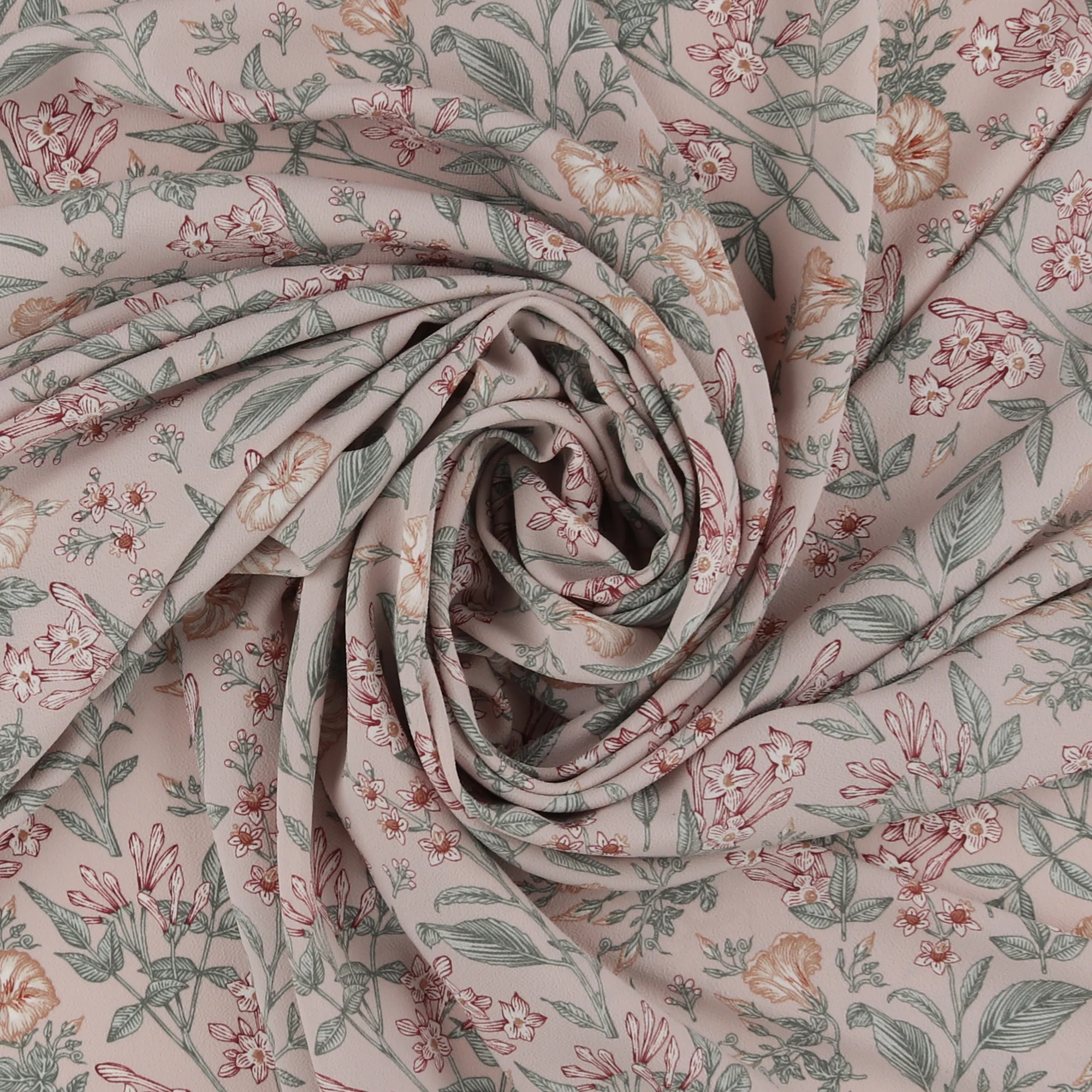Novelty Polyester Print - 412 - Blush - Image 2