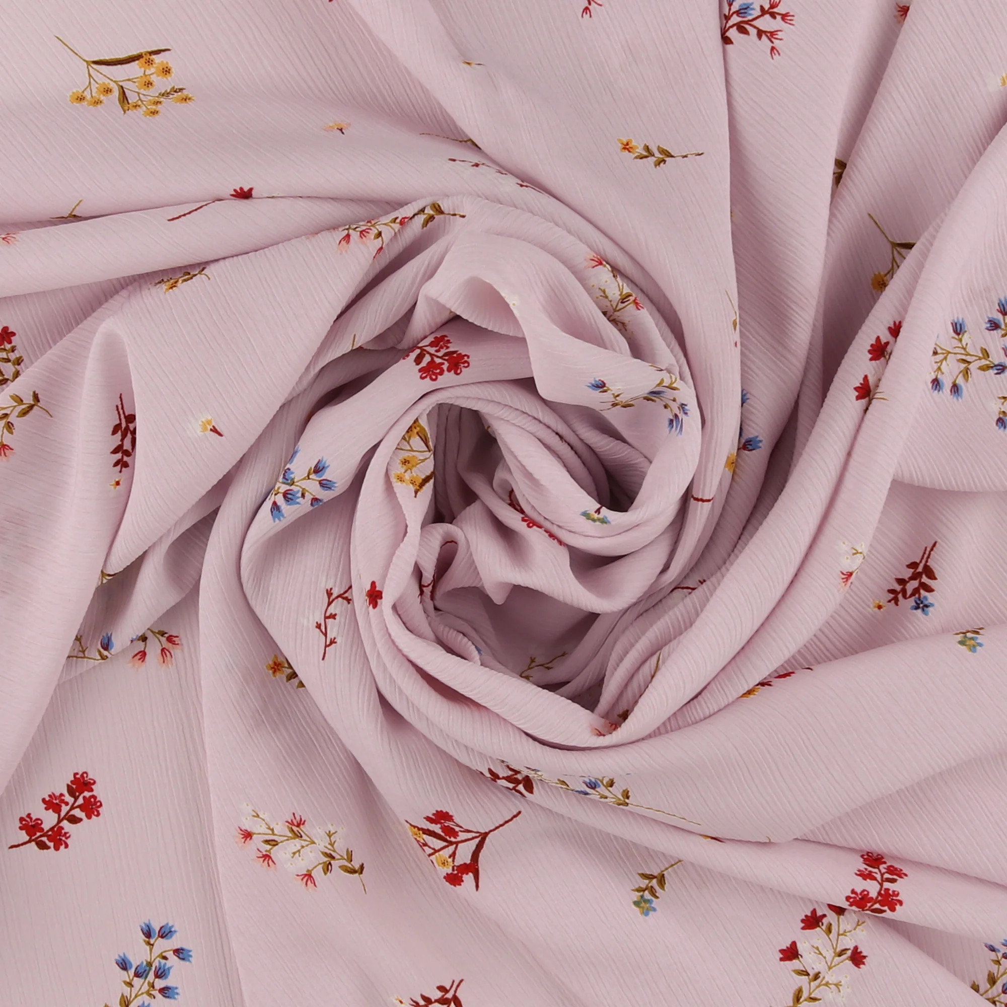 Novelty Polyester Print - 413 - Pink - Image 2