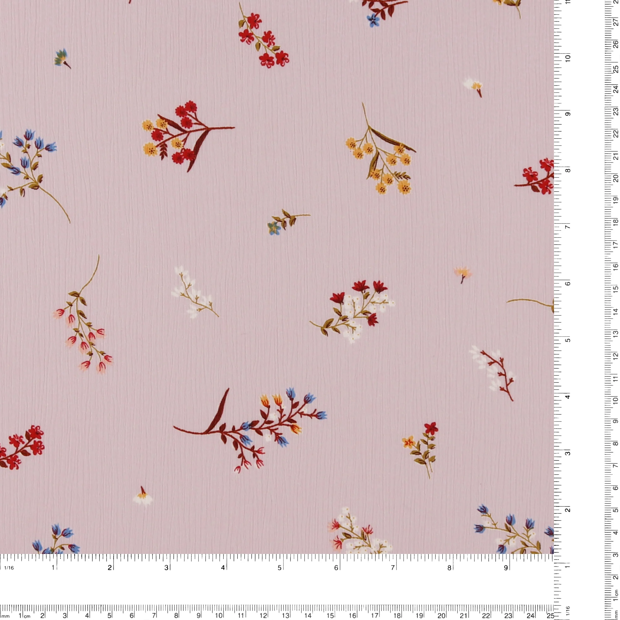 Novelty Polyester Print - 413 - Pink - Image 3