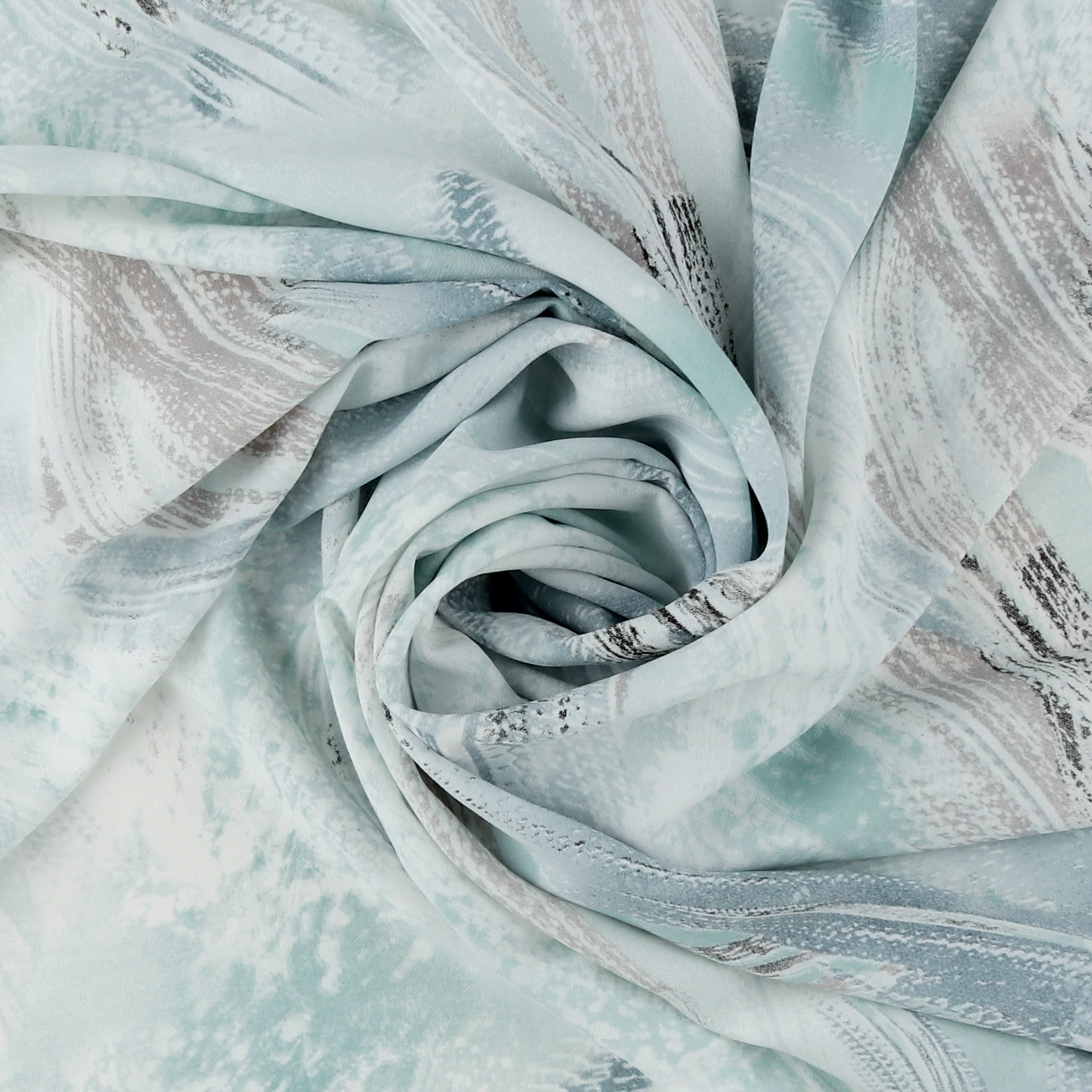 Novelty Polyester Print - 430 - Seamist - Image 2