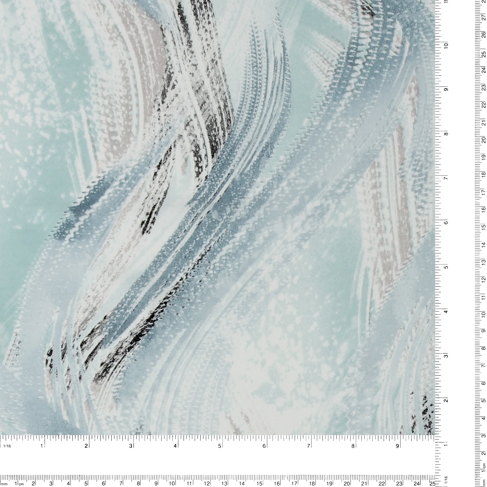 Novelty Polyester Print - 430 - Seamist - Image 3
