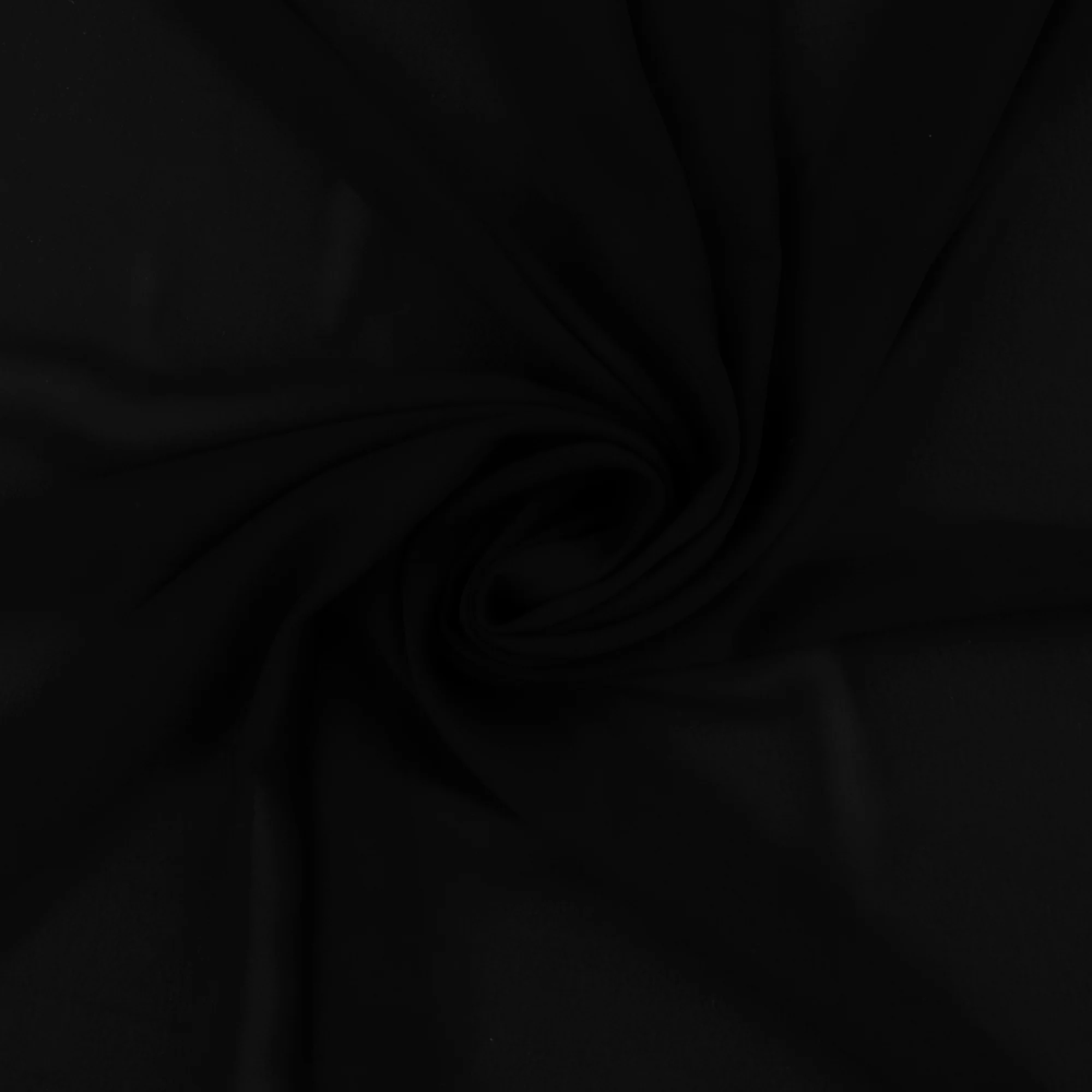 Novelty Polyester Solid - 260 - Black - Image 2
