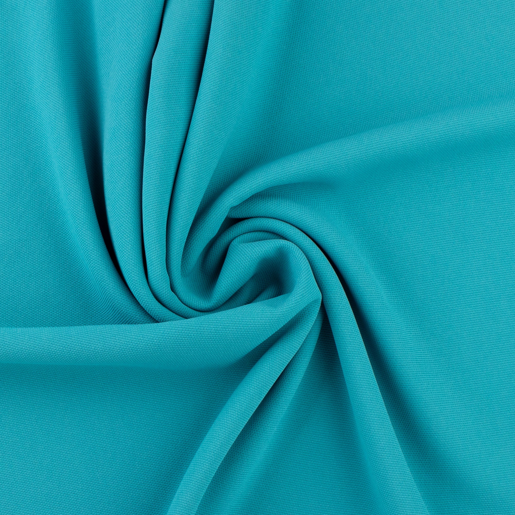 Novelty Polyester Solid - 264 - Turquoise - Image 2