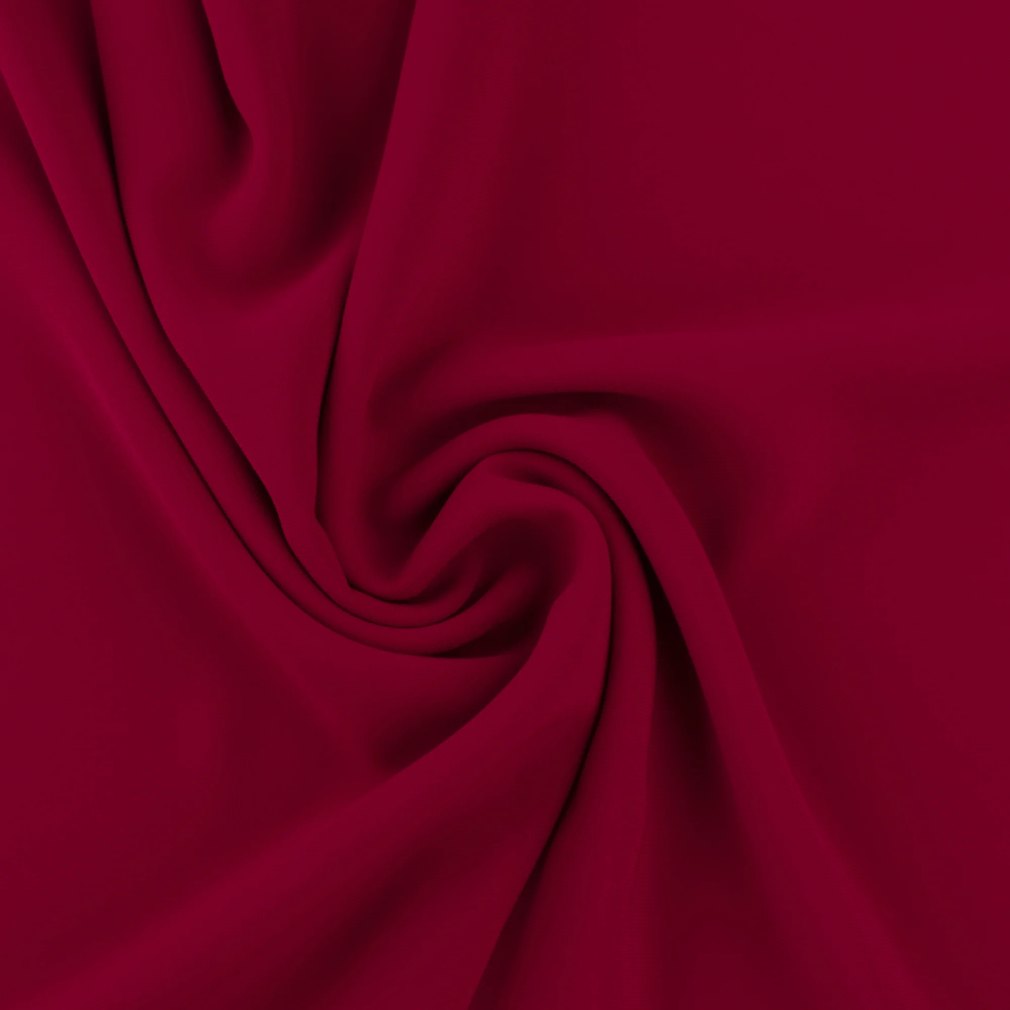 Novelty Polyester Solid - 268 - Burgundy - Image 2