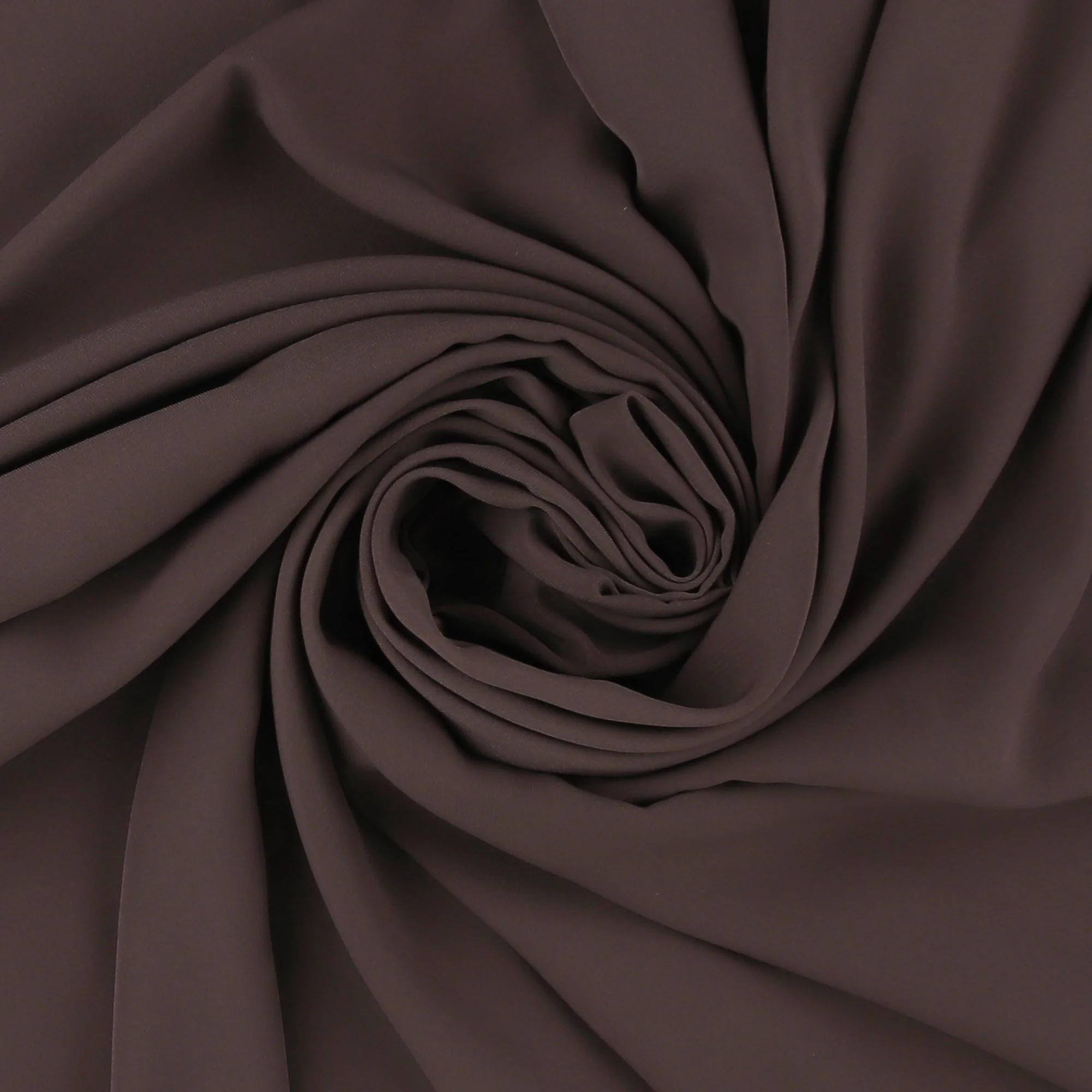 Novelty Polyester Solid - 274 - Brown - Image 2