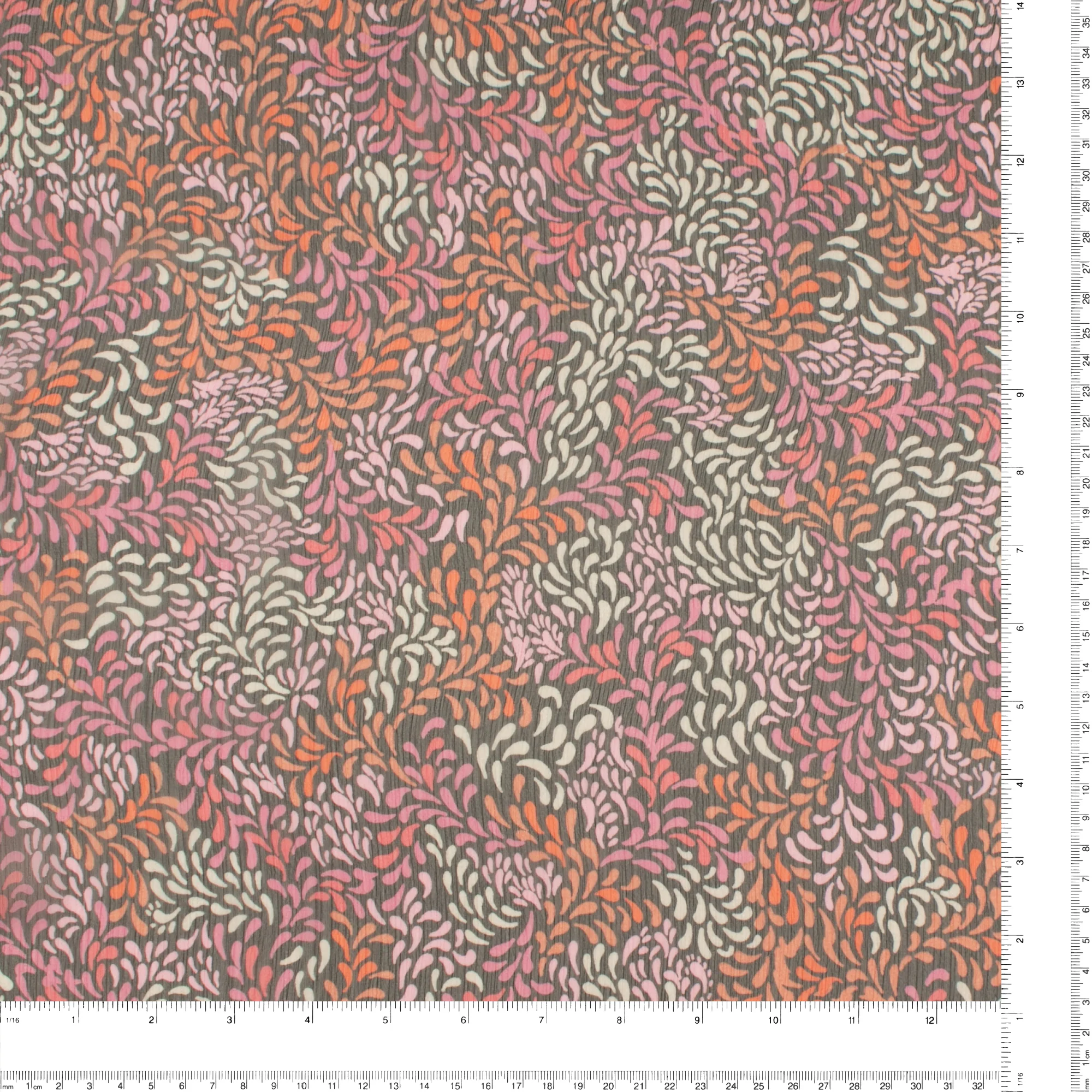 Novelty Printed Chiffon - 280 - Black - Image 3