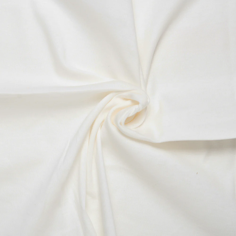 Novelty White Knit - Solid - White 2 - Image 2