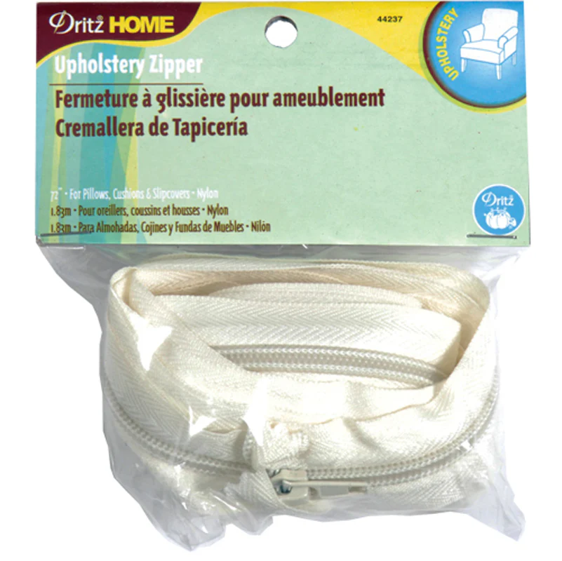 Nylon Upholstery Zipper - 72 in