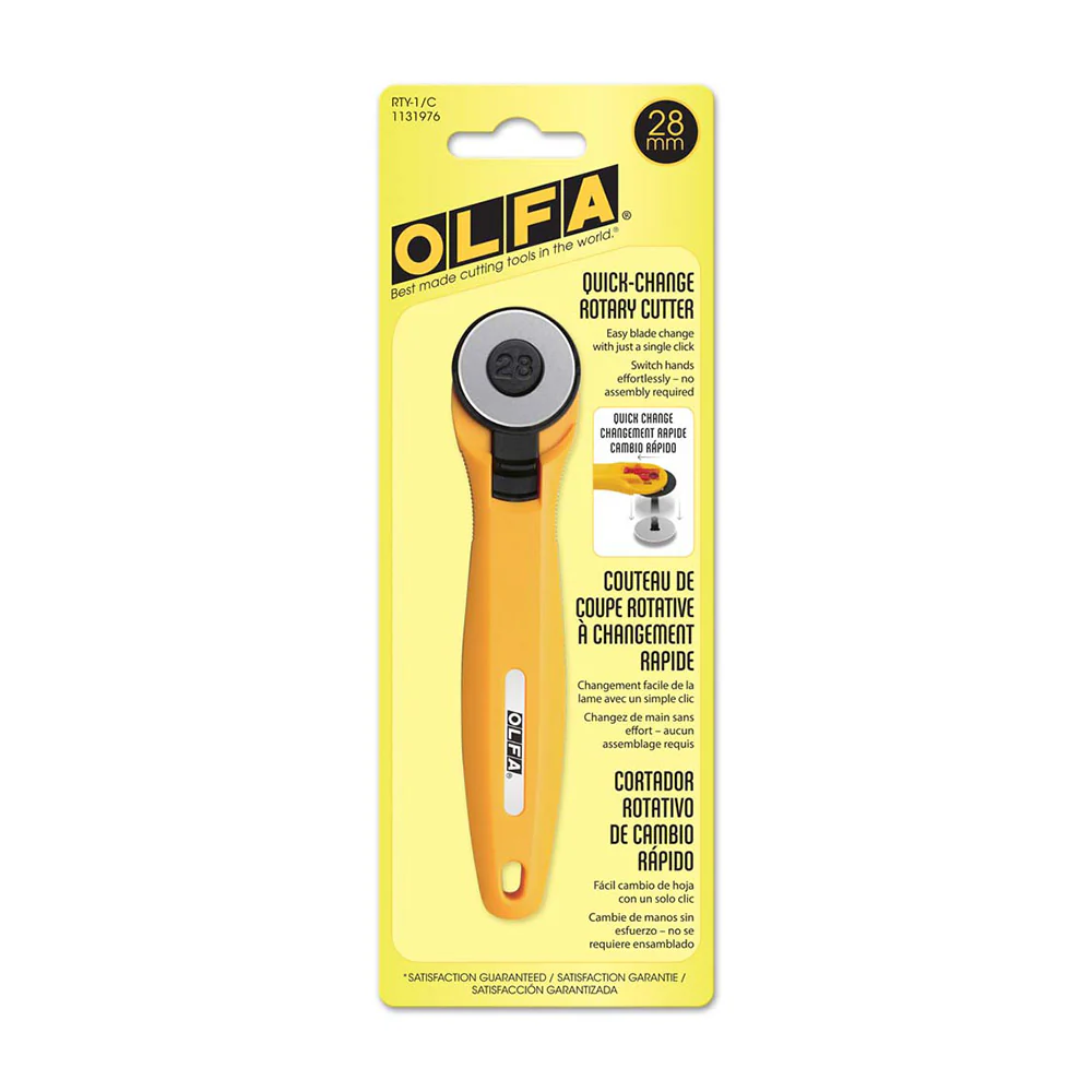 OLFA RTY-1/C - Quick Change 28mm Rotary Cutter - Image 3