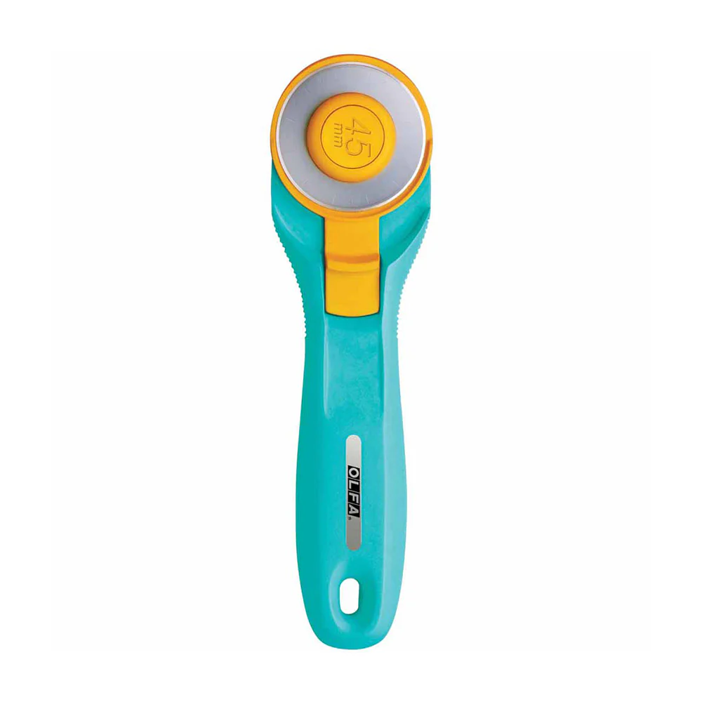 OLFA RTY-2/C - Splash™ Handle Rotary Cutter 45mm - Aqua
