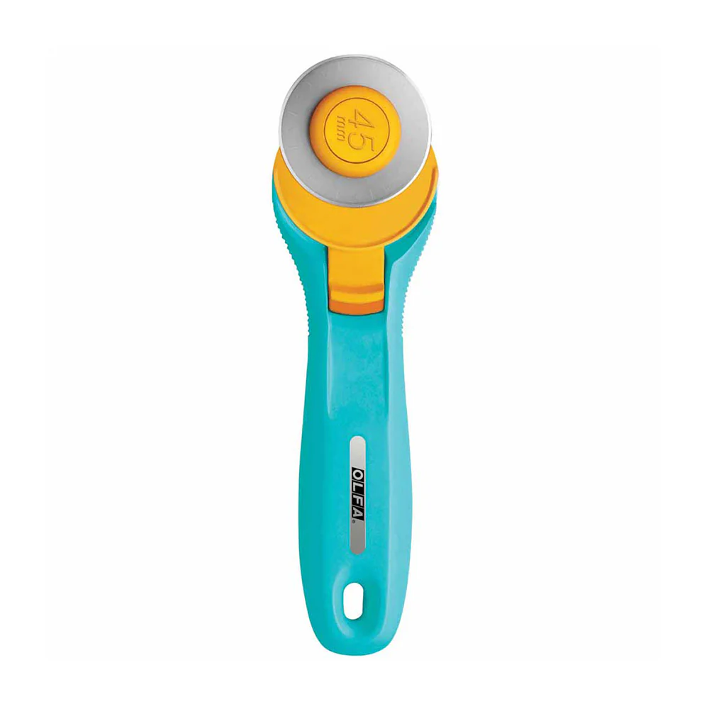 OLFA RTY-2/C - Splash™ Handle Rotary Cutter 45mm - Aqua - Image 3