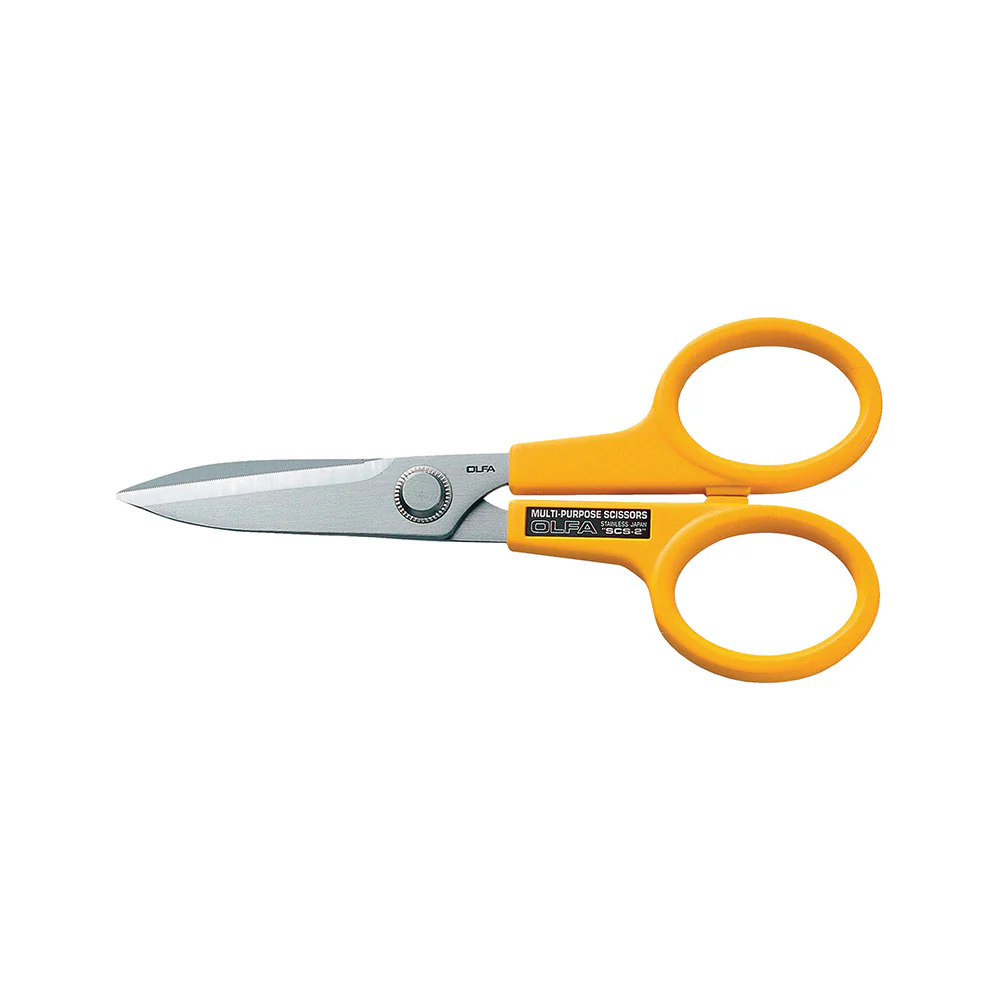 OLFA SCS-2 - 7" Stainless Steel Serrated Edge Scissors