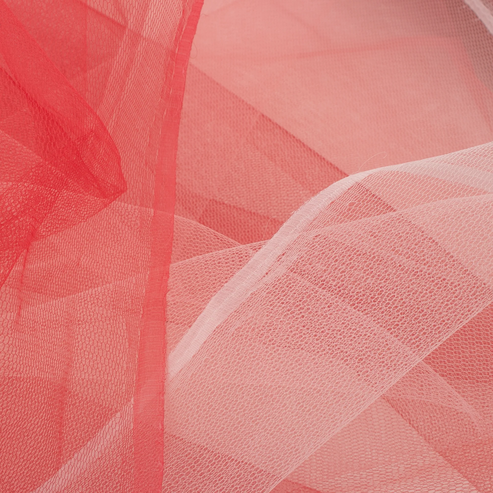 Ombre tulle - RANIA - Red - Image 2