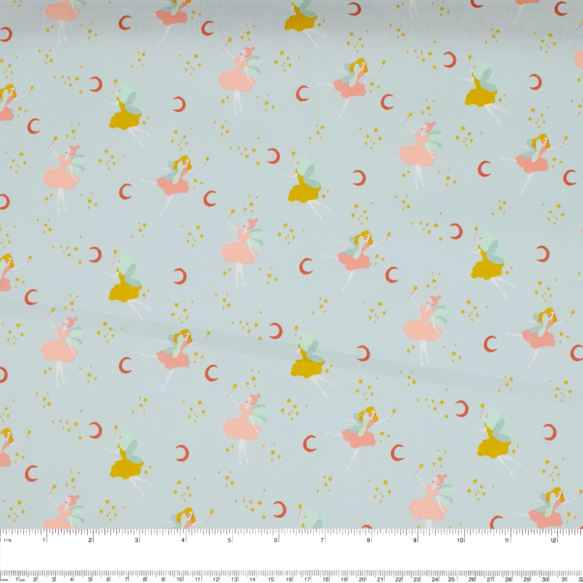 Organic Cotton - GOTS - Magical Night - Light Blue - Image 3