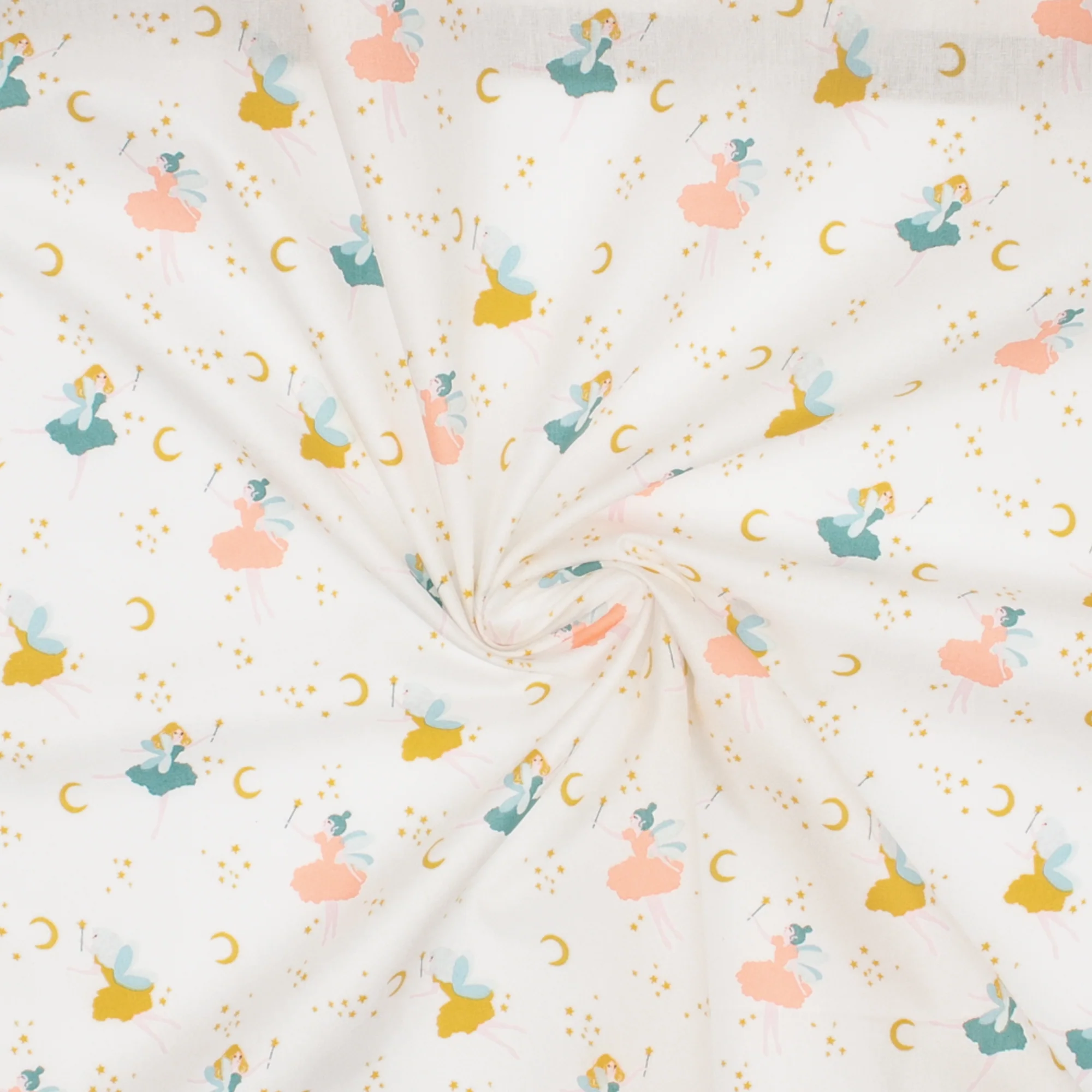 Organic Cotton - GOTS - Magical Night - White - Image 2