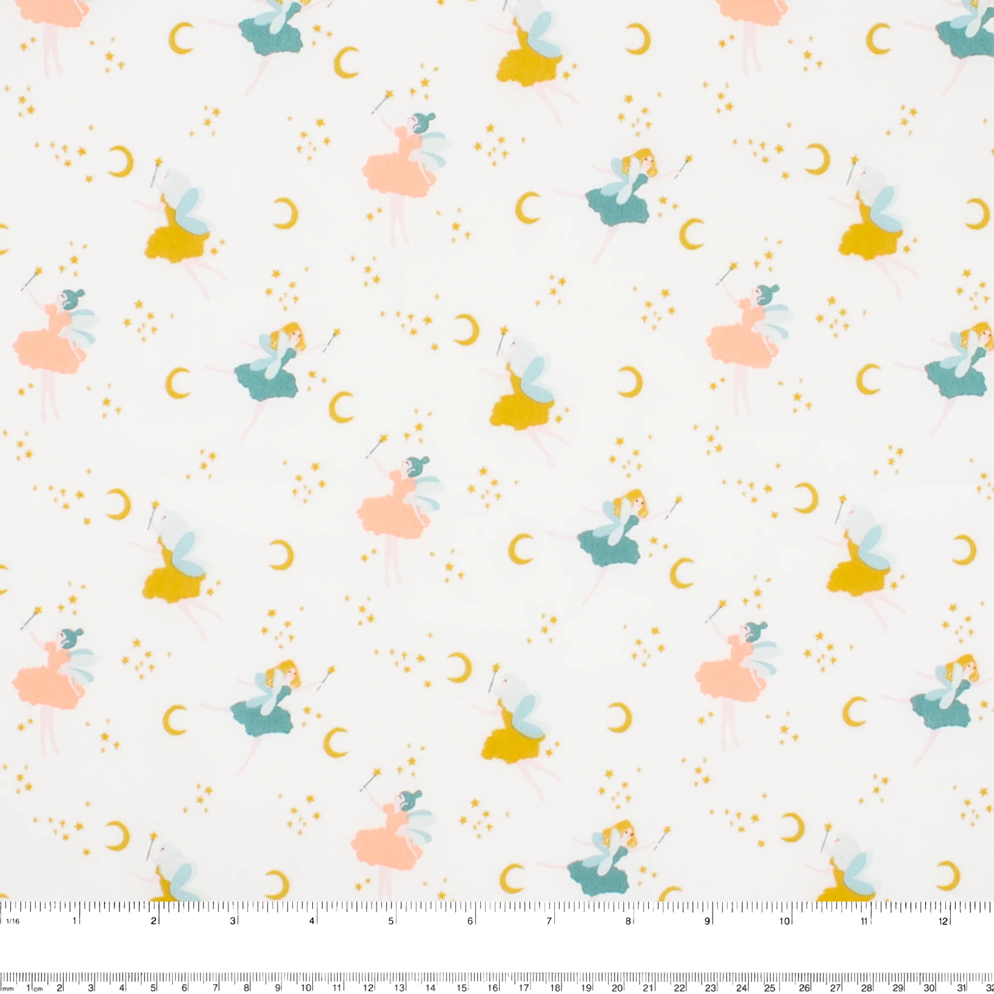 Organic Cotton - GOTS - Magical Night - White - Image 3