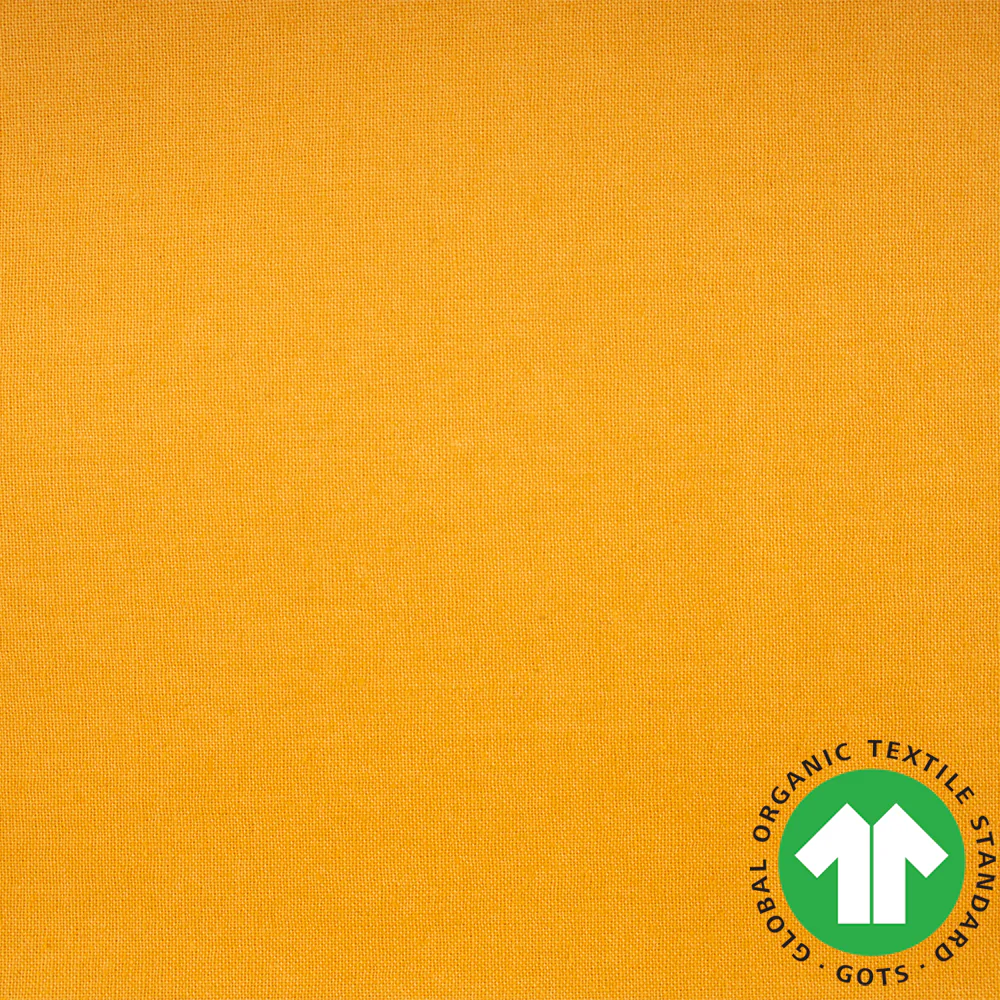 ORGANIC Solid Cotton - Mustard
