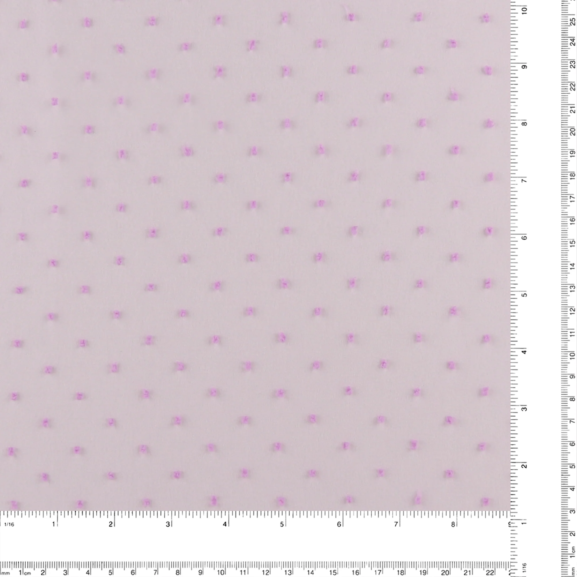 Organza with Swiss dot - WHIMSICAL - 009 - Purple - Image 3