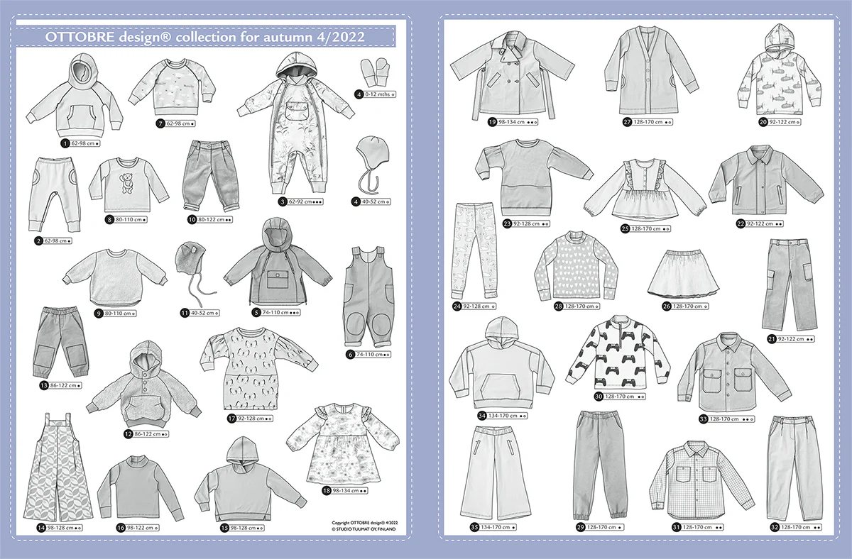 Ottobre design magazine - Kids - Fall 2022 - Image 19
