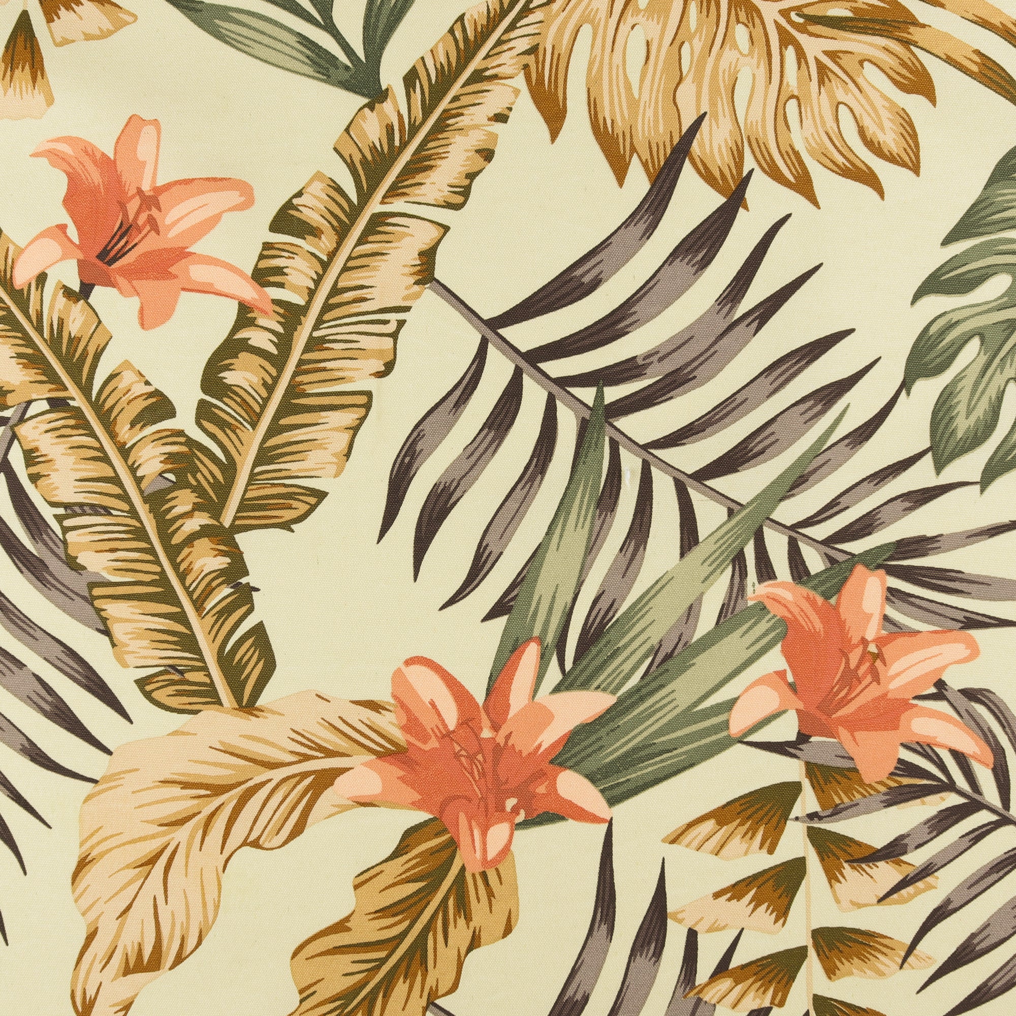 Outdoor Decor Fabric - Botanica - Floral -  Butter