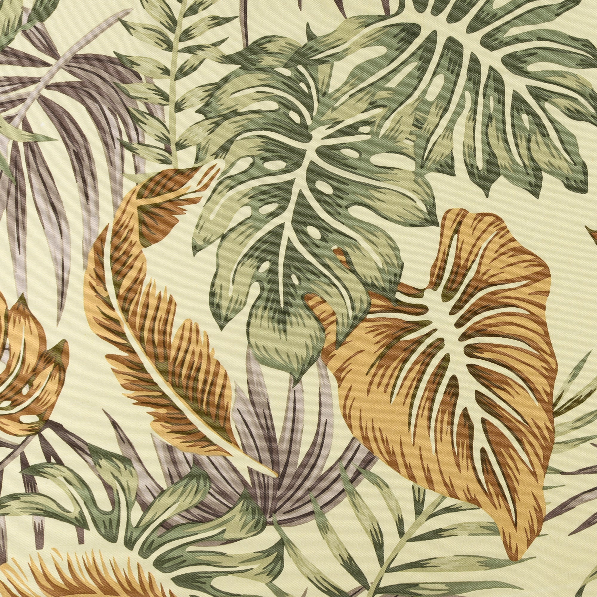 Outdoor Decor Fabric - Botanica - Leaves -  Butter