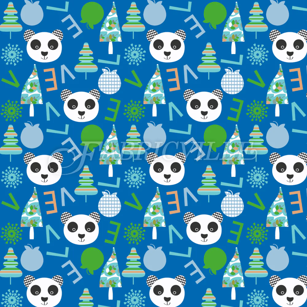 Panda In Winter