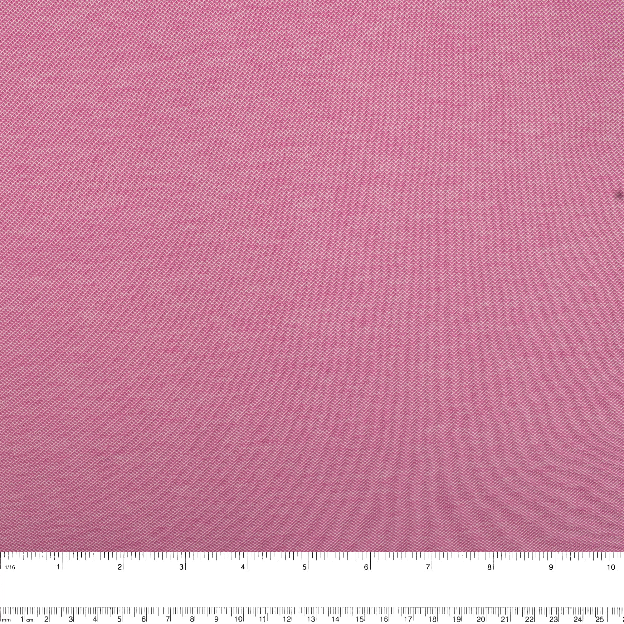 Pique Cotton Jersey -Solid - Pink - Image 3