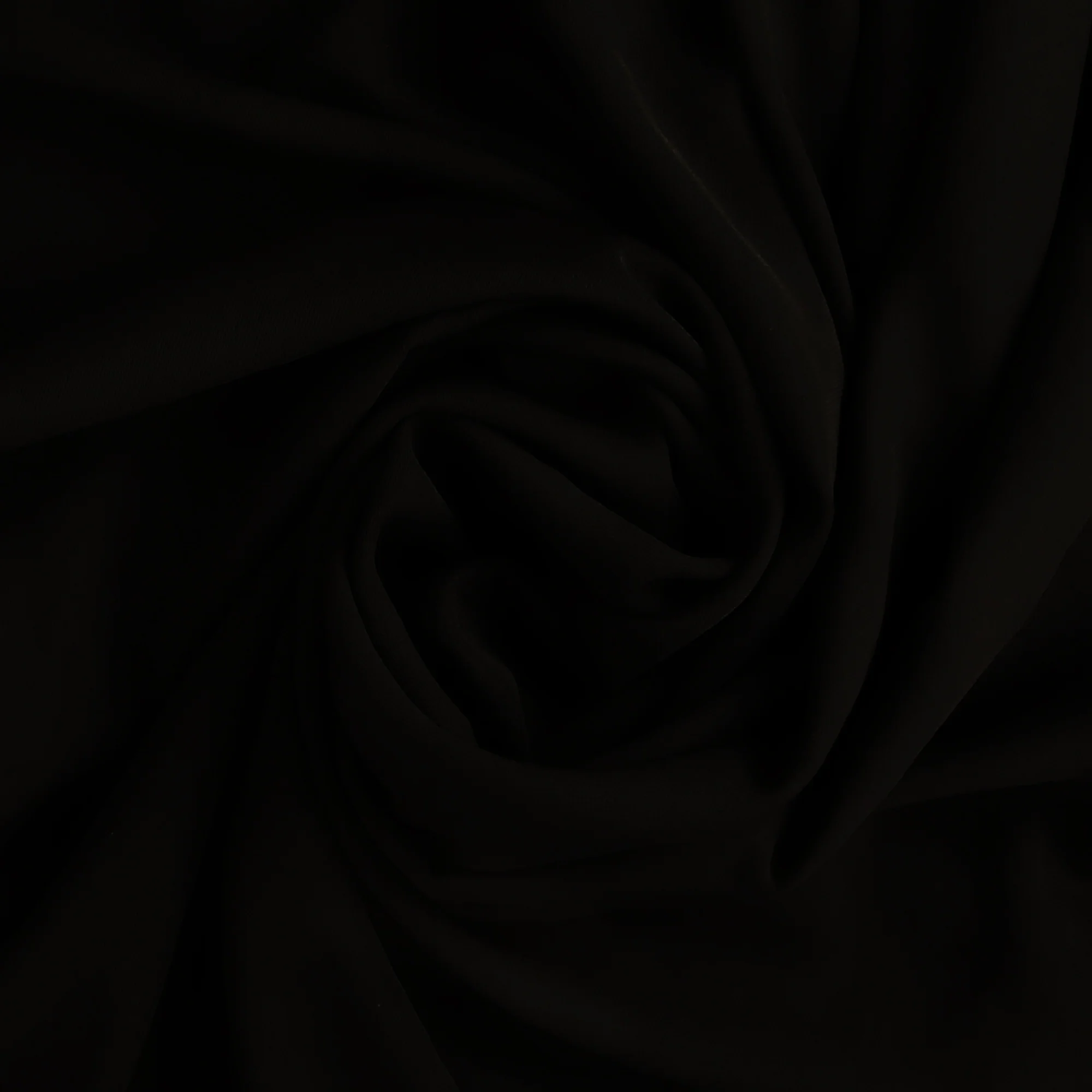 Pique Solid - MUSE - 019 - Black - Image 2