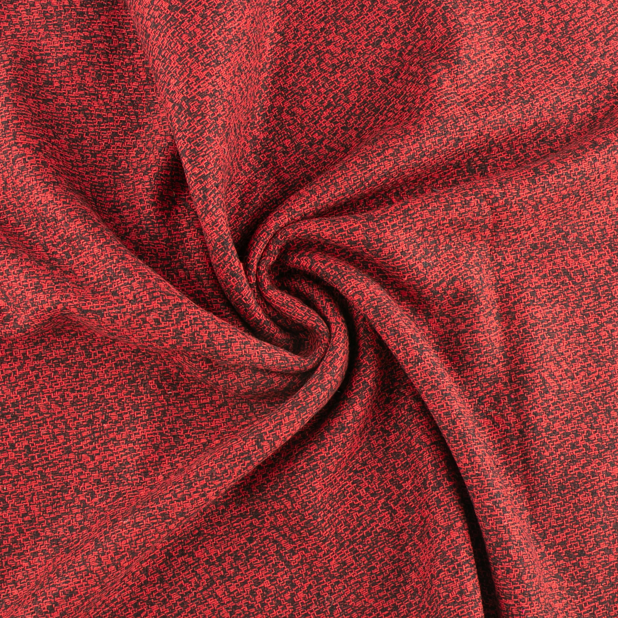 Plaid and tweed - DOWNTOWN - Tweed - Red - Image 2